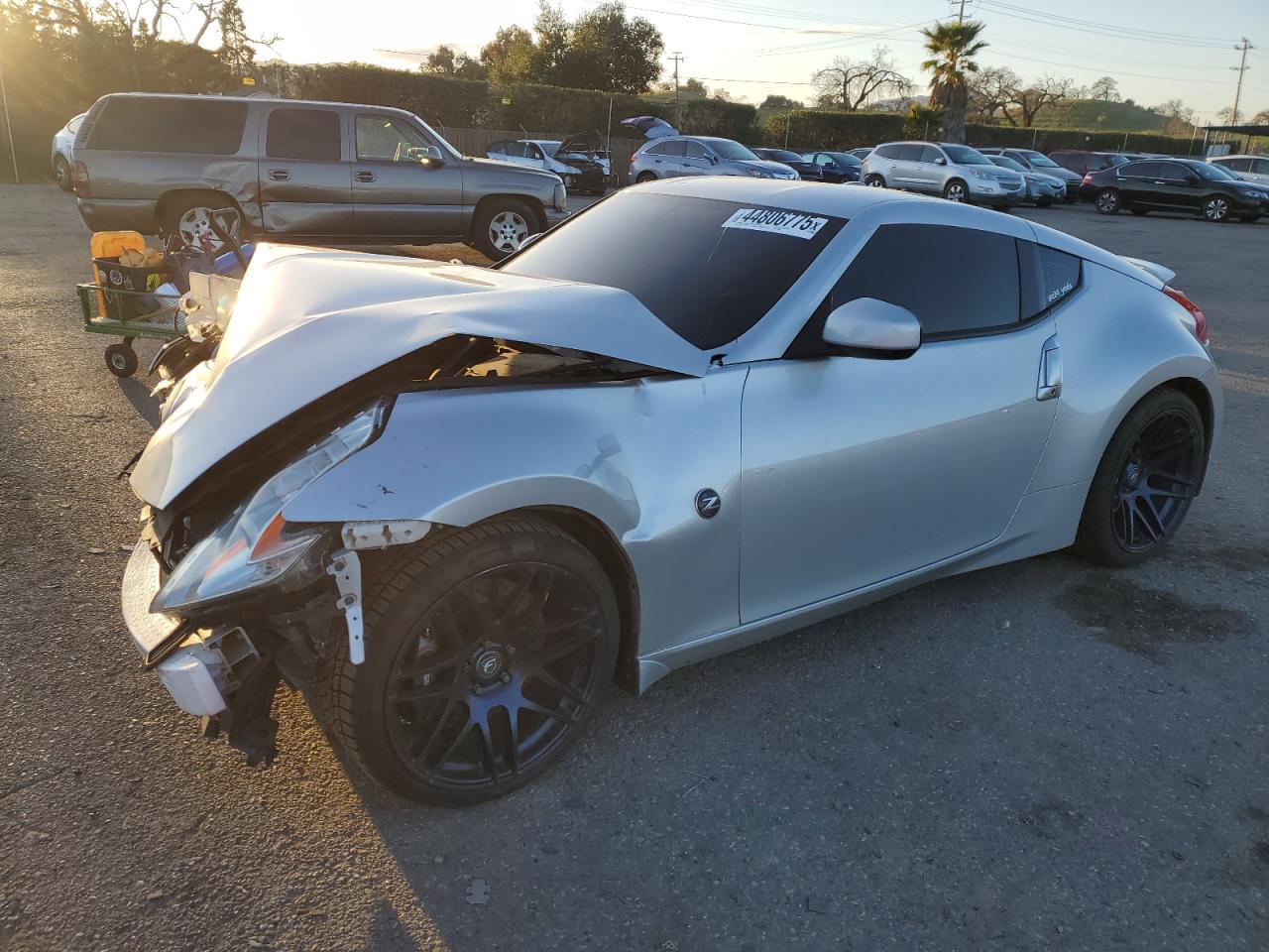 2011 Nissan 370z Base Серебряный vin: JN1AZ4EH6BM553900