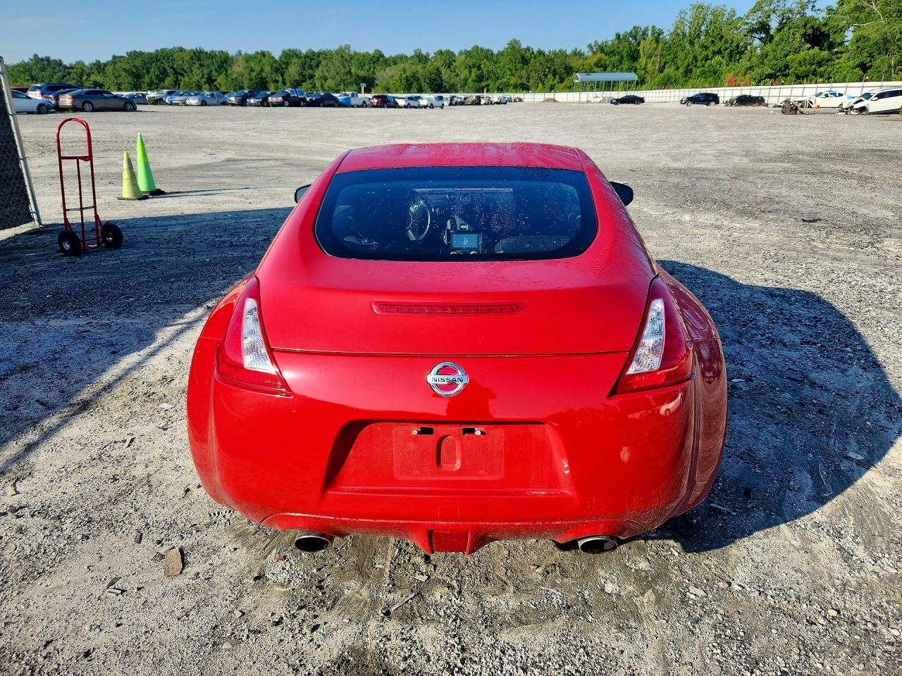 2013 Nissan 370z Base/touring/nismo Red vin: JN1AZ4EH6DM383220