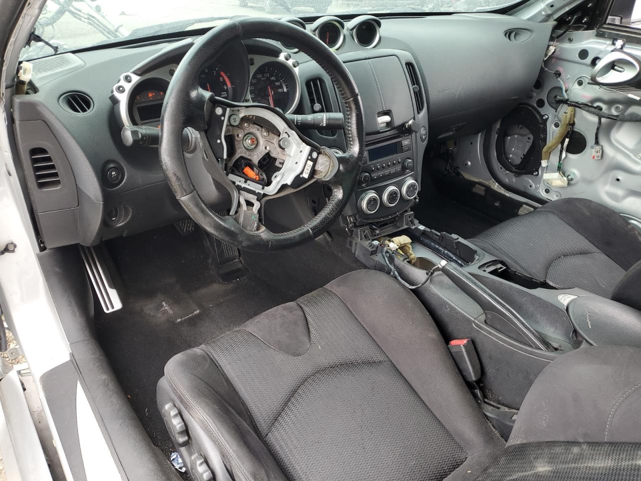 2017 Nissan 370z Base Silver vin: JN1AZ4EH6HM950371