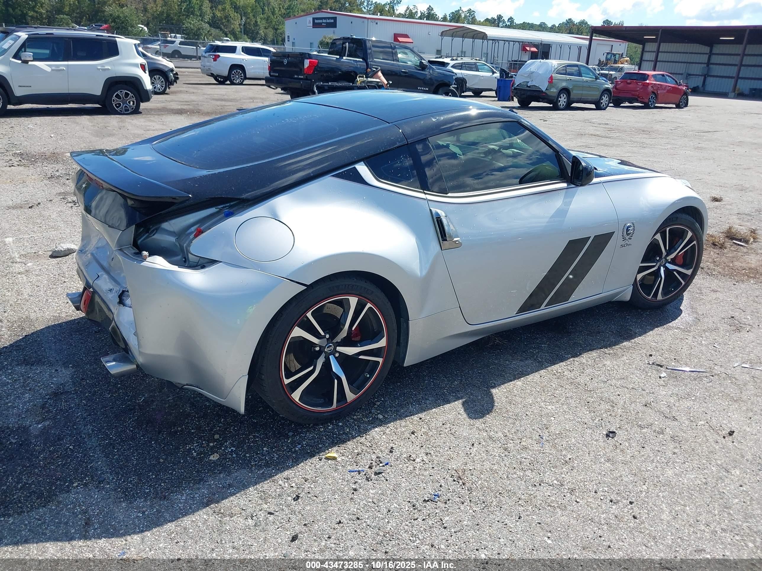 2020 Nissan 370z Sport 6-speed Manual Серебряный vin: JN1AZ4EH6LM822026
