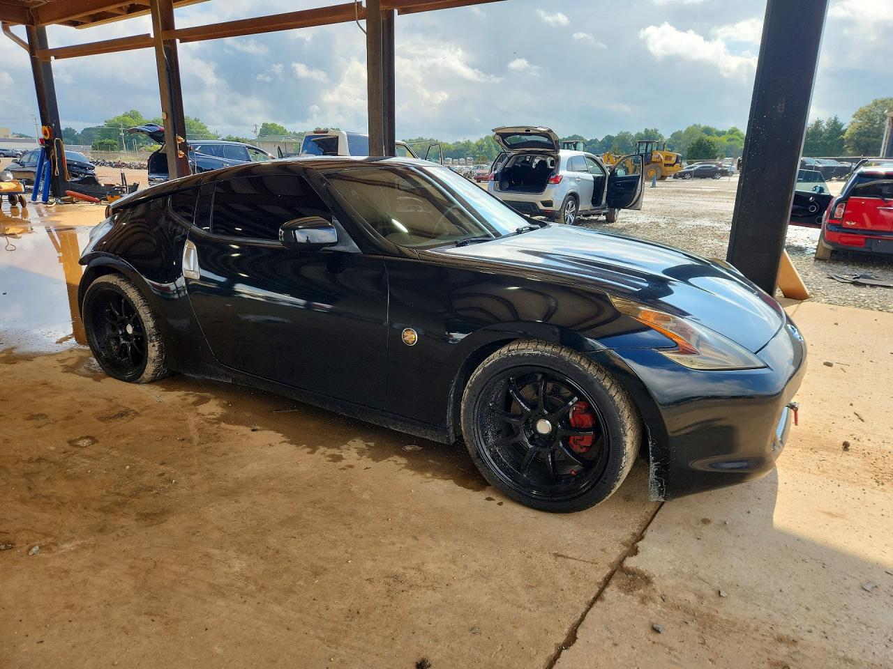 2010 Nissan 370z Base Black vin: JN1AZ4EH7AM500198