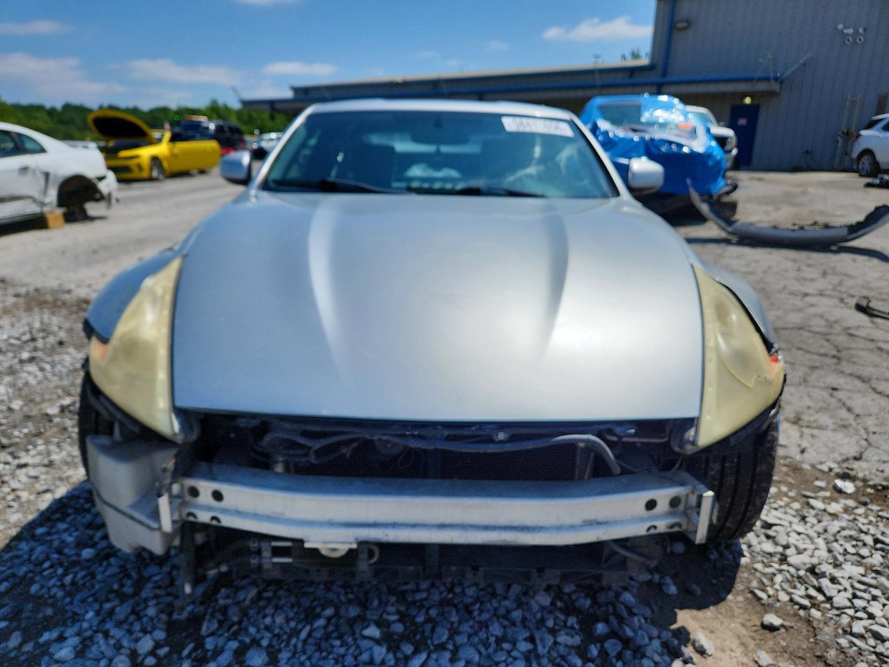 2010 Nissan 370z Base Silver vin: JN1AZ4EH7AM506356