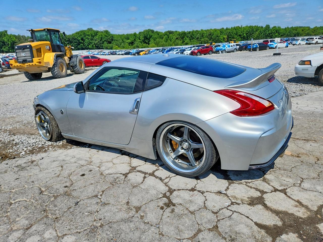 2010 Nissan 370z Base Silver vin: JN1AZ4EH7AM506356
