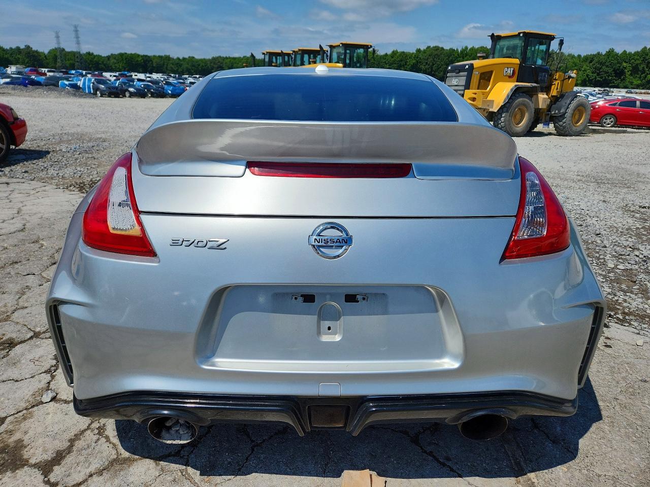 2010 Nissan 370z Base Silver vin: JN1AZ4EH7AM506356