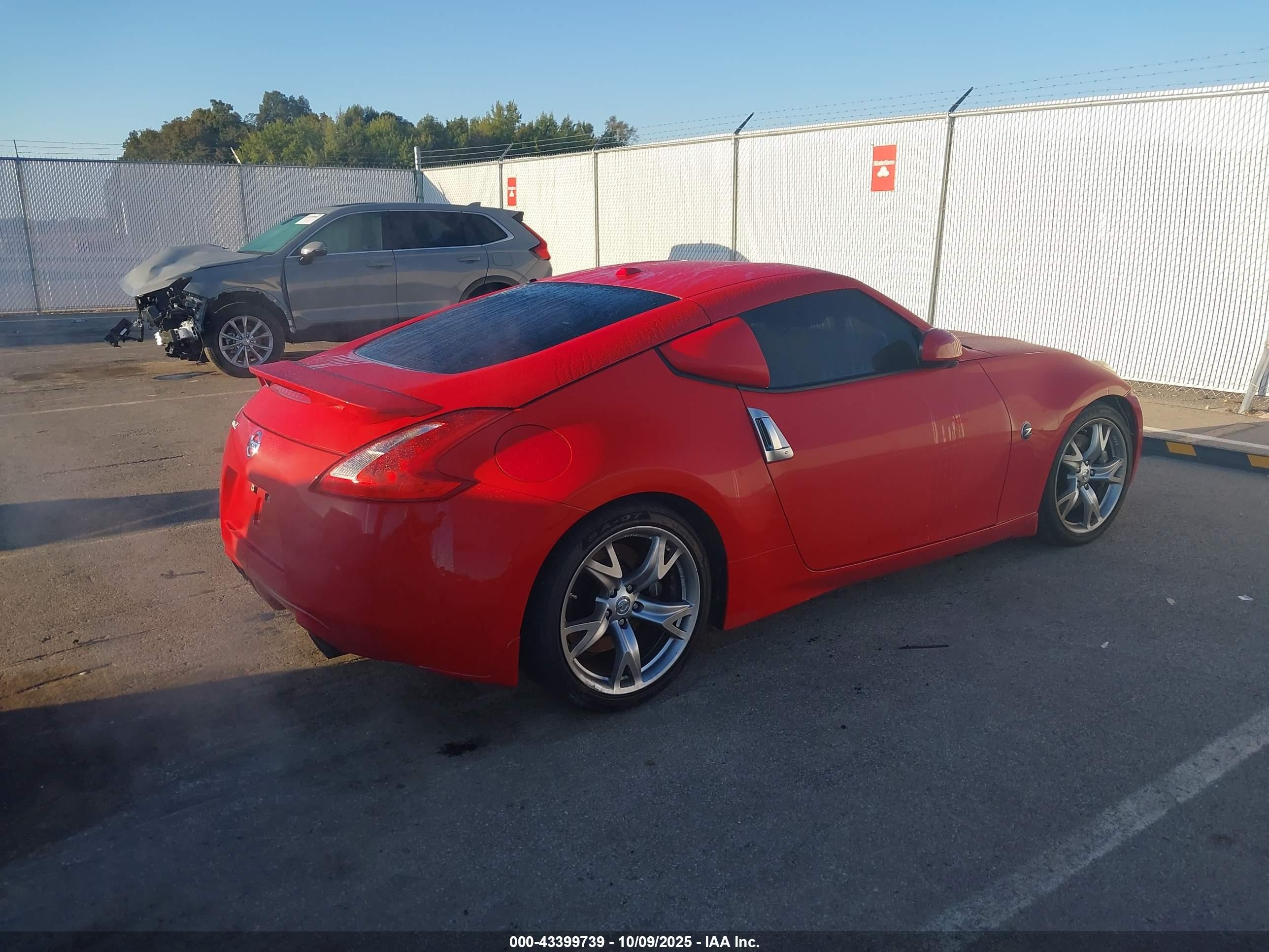 2012 Nissan 370z Touring Красный vin: JN1AZ4EH7CM560131