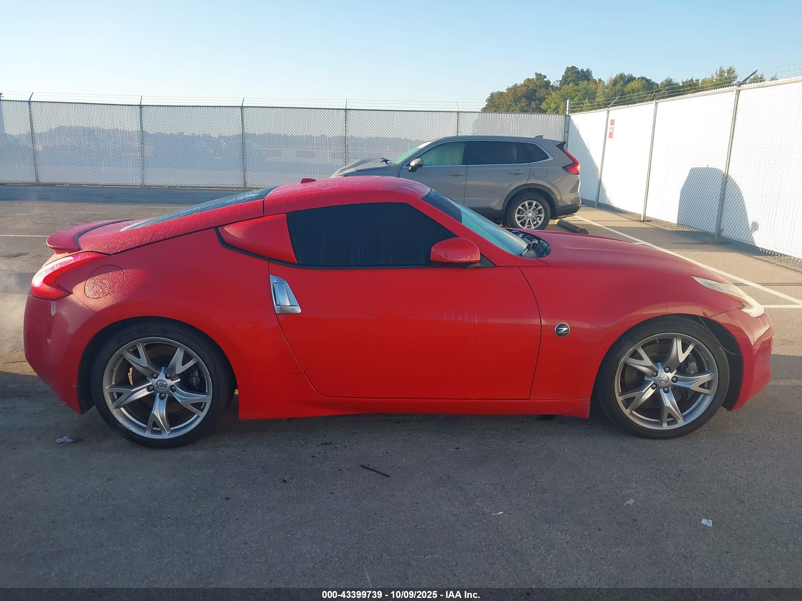2012 Nissan 370z Touring Красный vin: JN1AZ4EH7CM560131