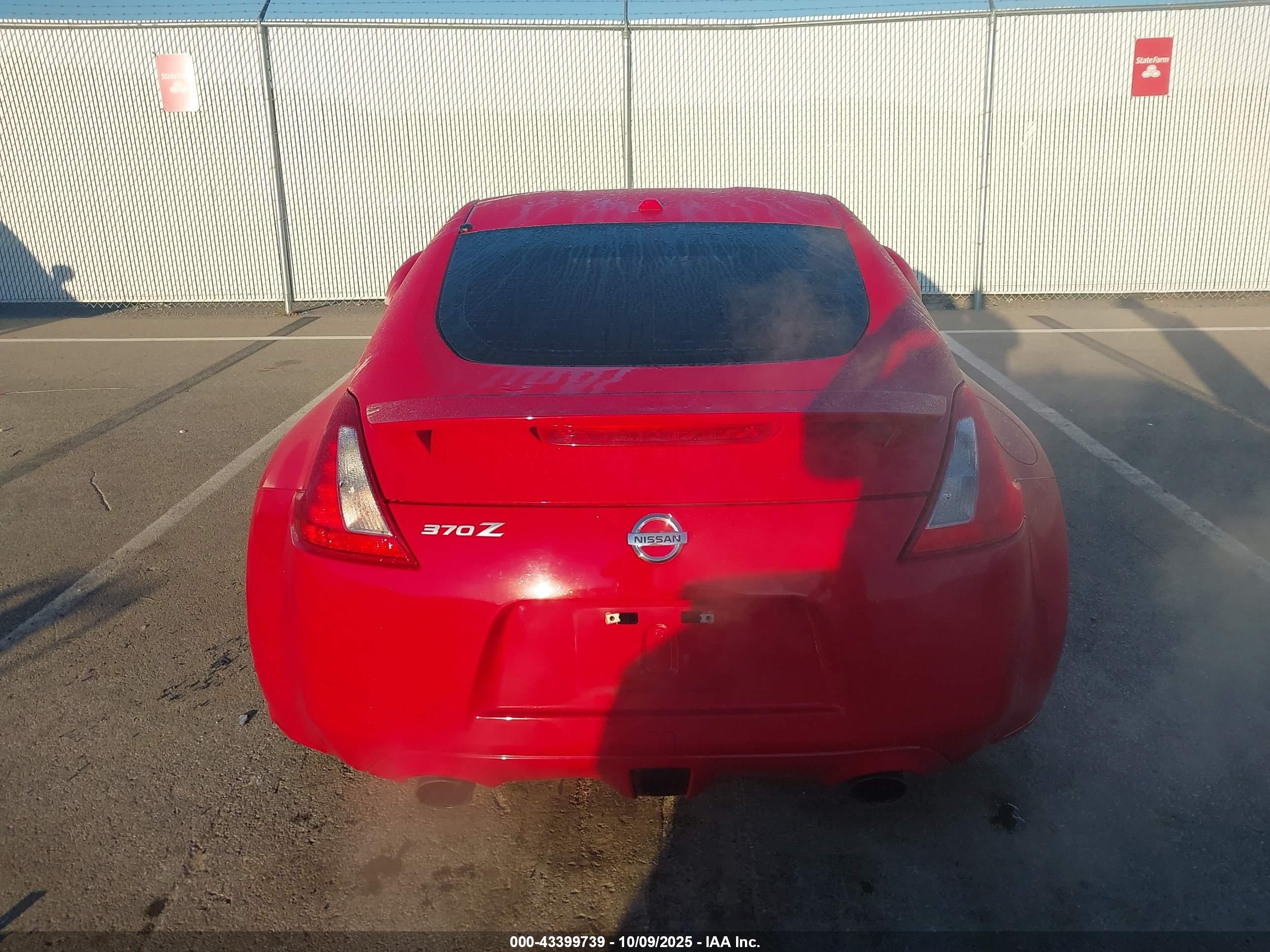 2012 Nissan 370z Touring Красный vin: JN1AZ4EH7CM560131