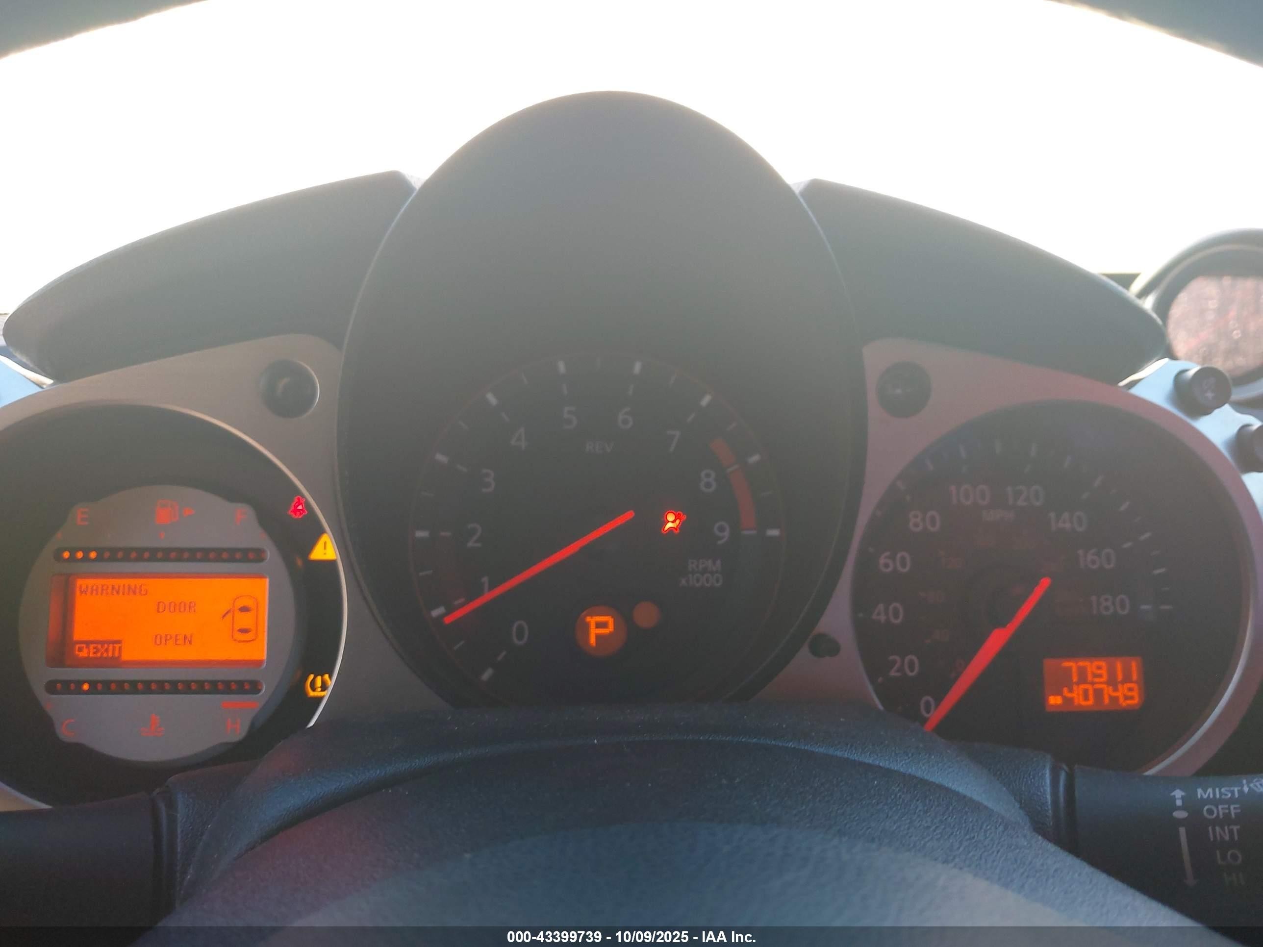 2012 Nissan 370z Touring Красный vin: JN1AZ4EH7CM560131