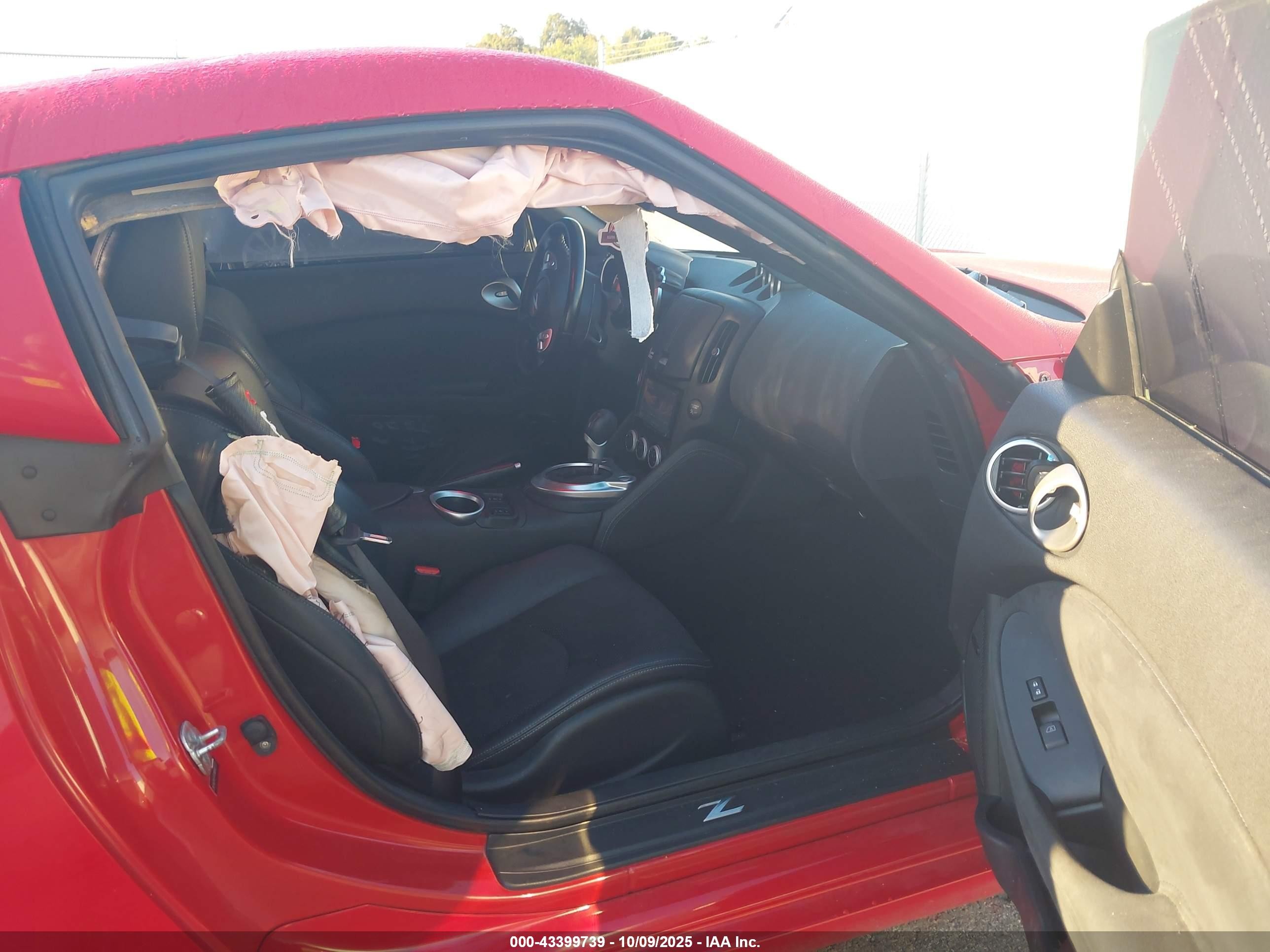 2012 Nissan 370z Touring Красный vin: JN1AZ4EH7CM560131