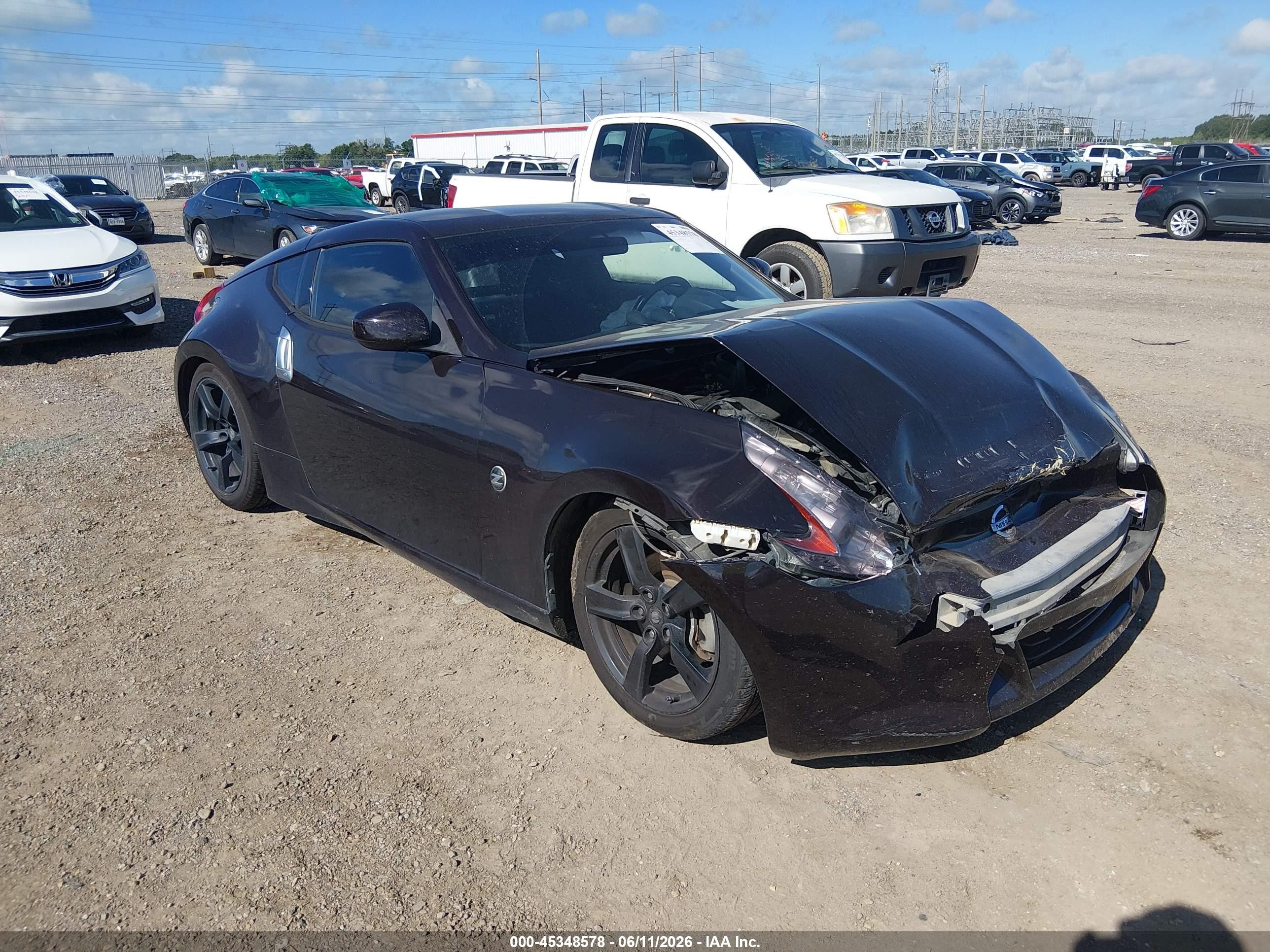 2012 Nissan 370z   Black vin: JN1AZ4EH7CM561196