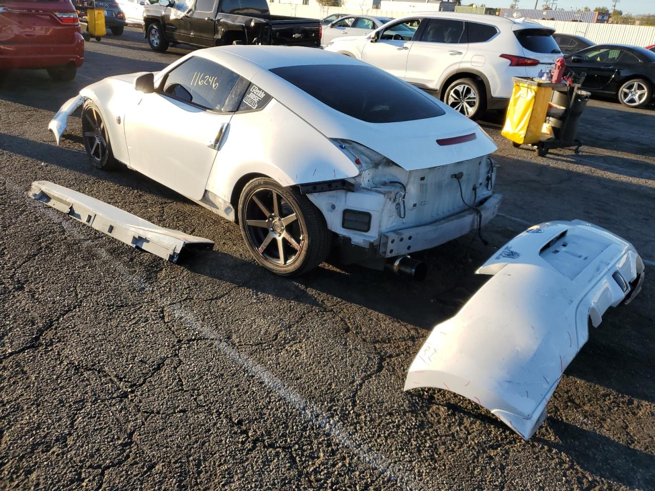 2012 Nissan 370z Base Белый vin: JN1AZ4EH7CM563000