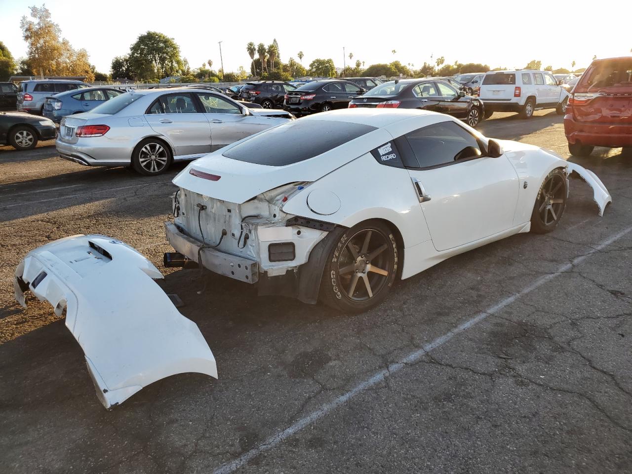 2012 Nissan 370z Base Белый vin: JN1AZ4EH7CM563000