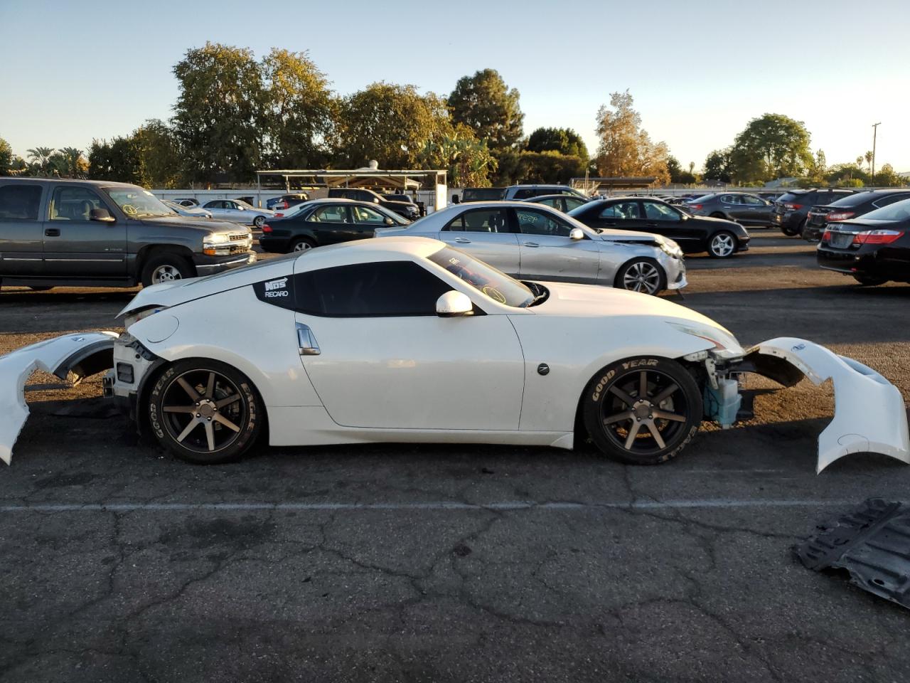2012 Nissan 370z Base Белый vin: JN1AZ4EH7CM563000