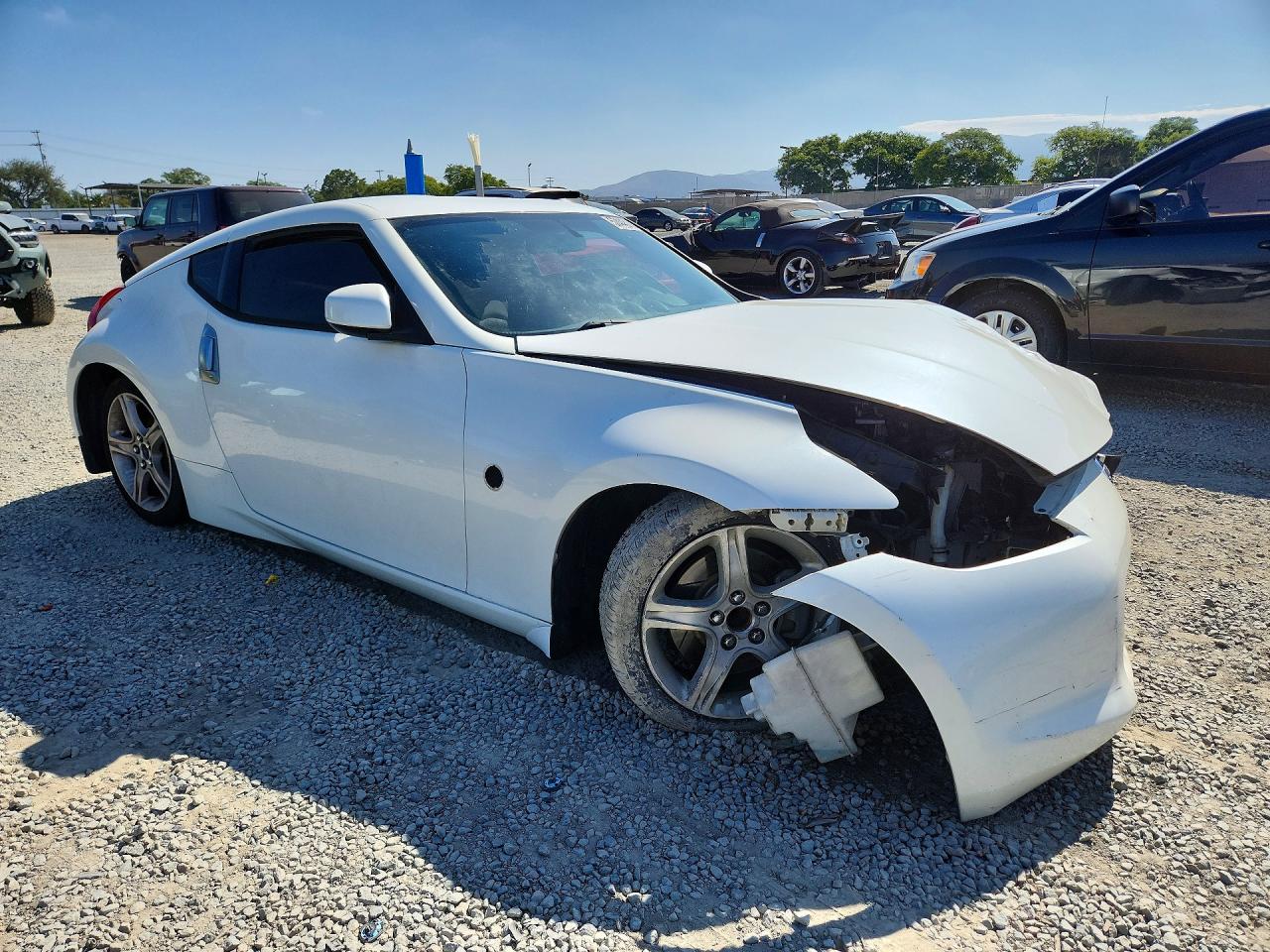 2012 Nissan 370z Base Белый vin: JN1AZ4EH7CM563000