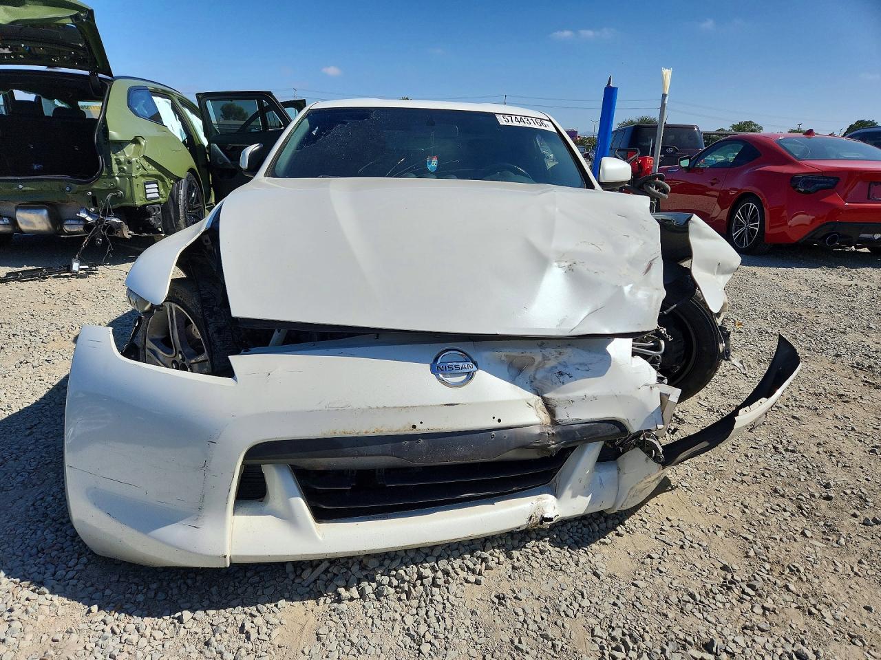 2012 Nissan 370z Base Белый vin: JN1AZ4EH7CM563000