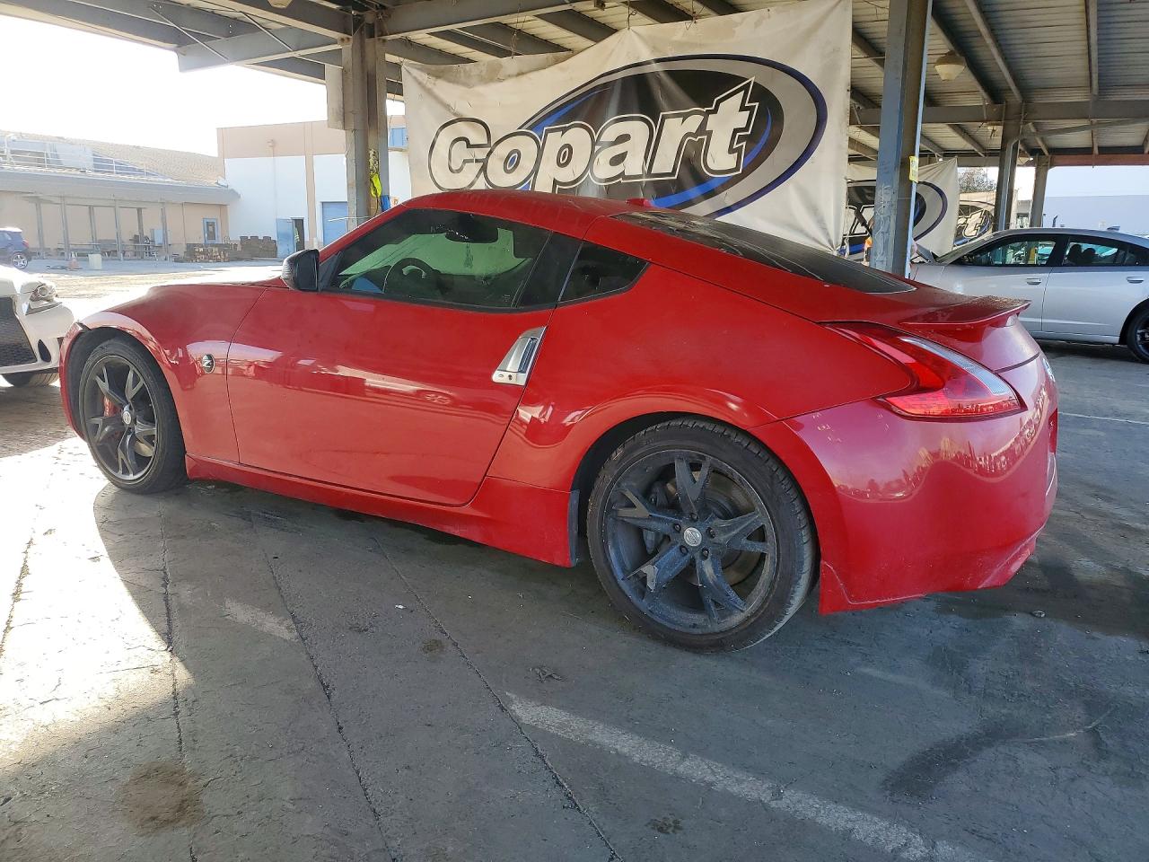 2012 Nissan 370z Base Red vin: JN1AZ4EH7CM564261