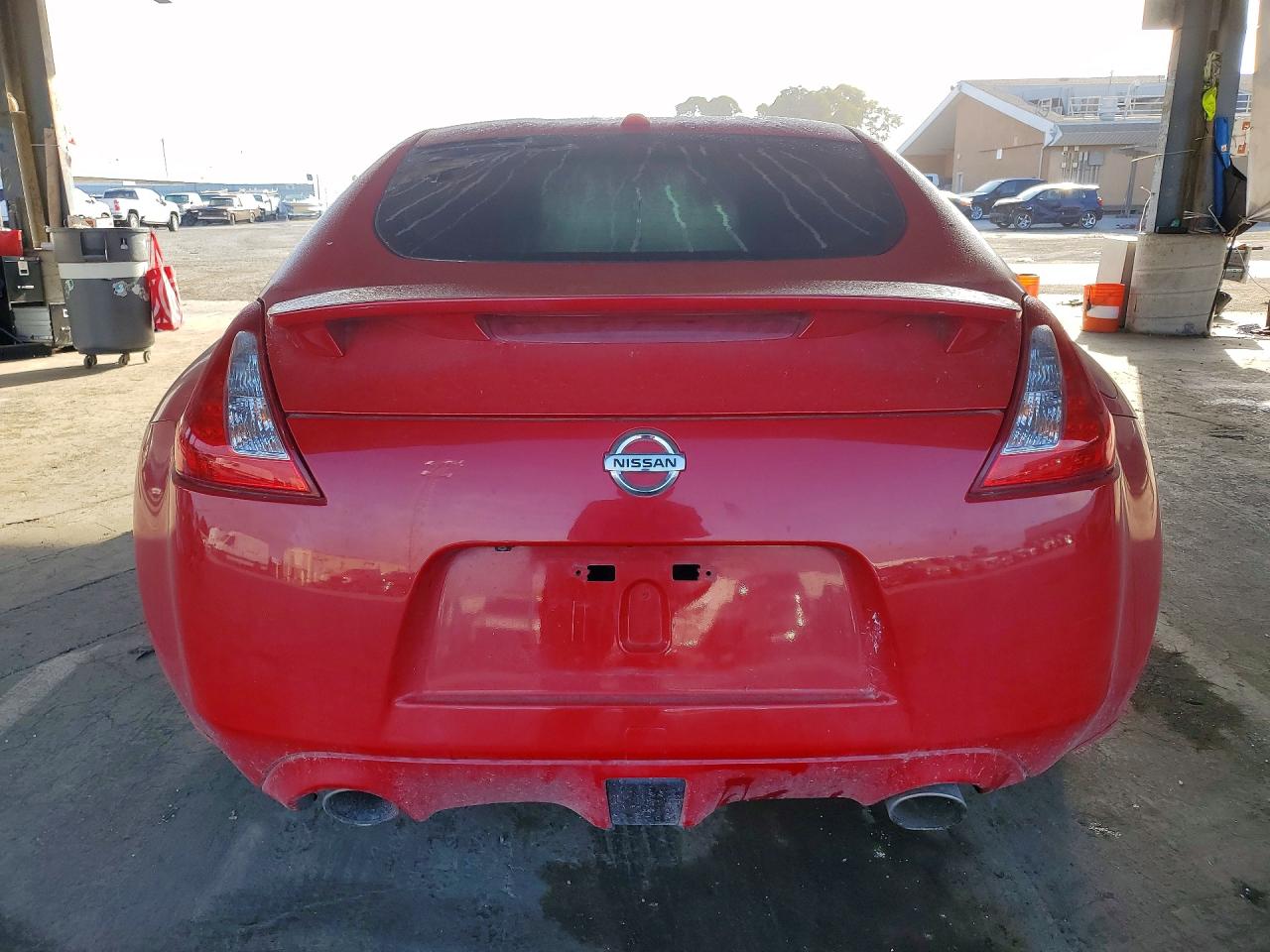 2012 Nissan 370z Base Red vin: JN1AZ4EH7CM564261