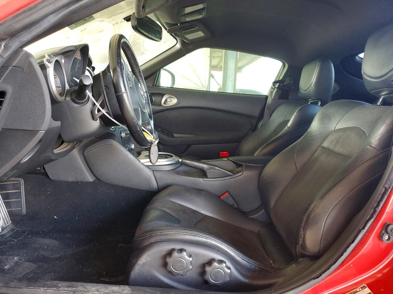 2012 Nissan 370z Base Red vin: JN1AZ4EH7CM564261
