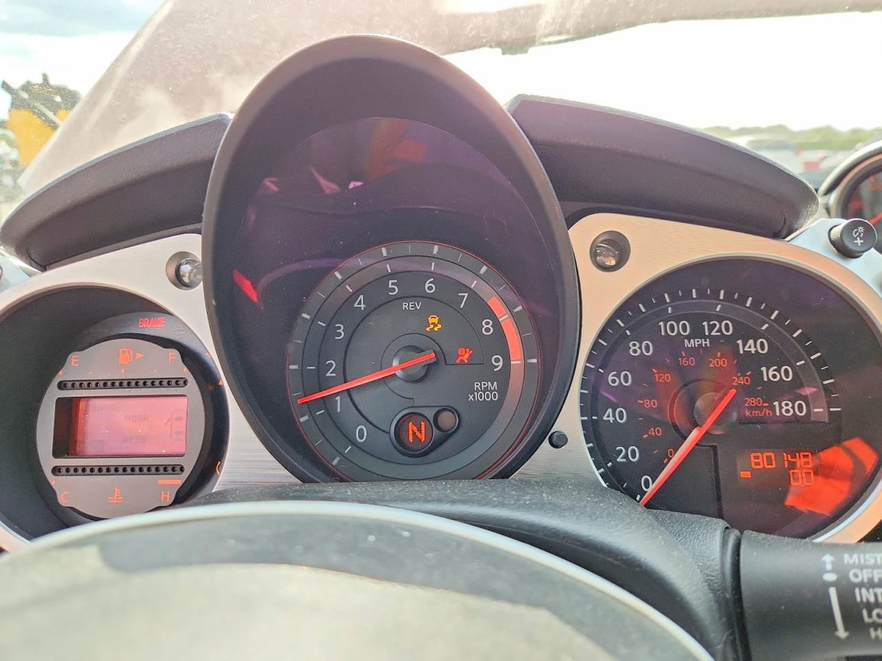 2013 Nissan 370z Base Orange vin: JN1AZ4EH7DM381766