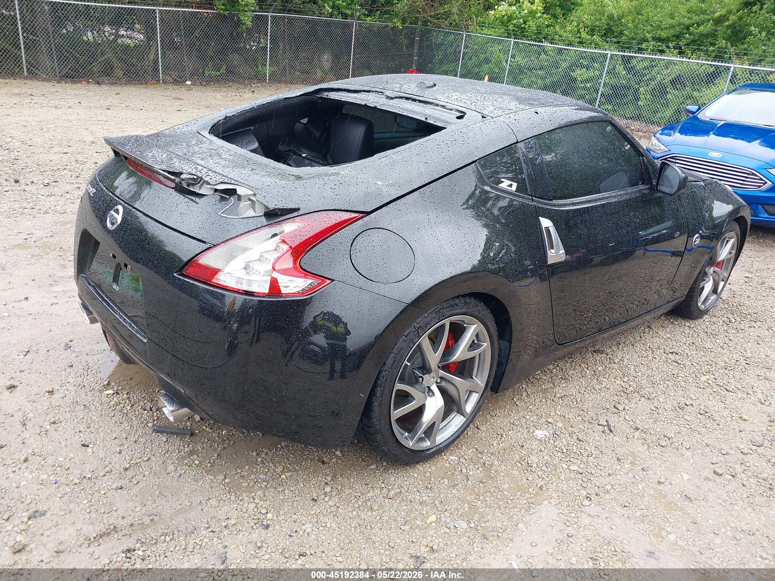 2013 Nissan 370z Nismo/touring Black vin: JN1AZ4EH7DM382741