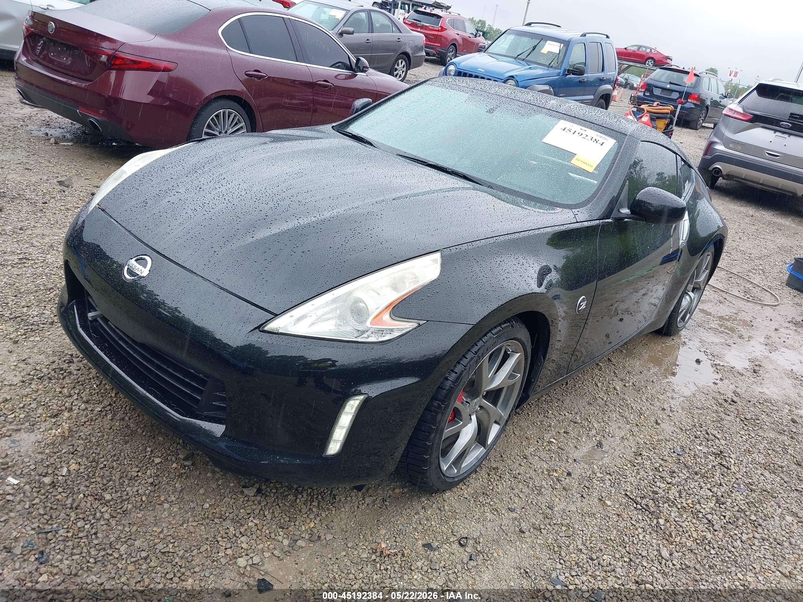 2013 Nissan 370z Nismo/touring Black vin: JN1AZ4EH7DM382741