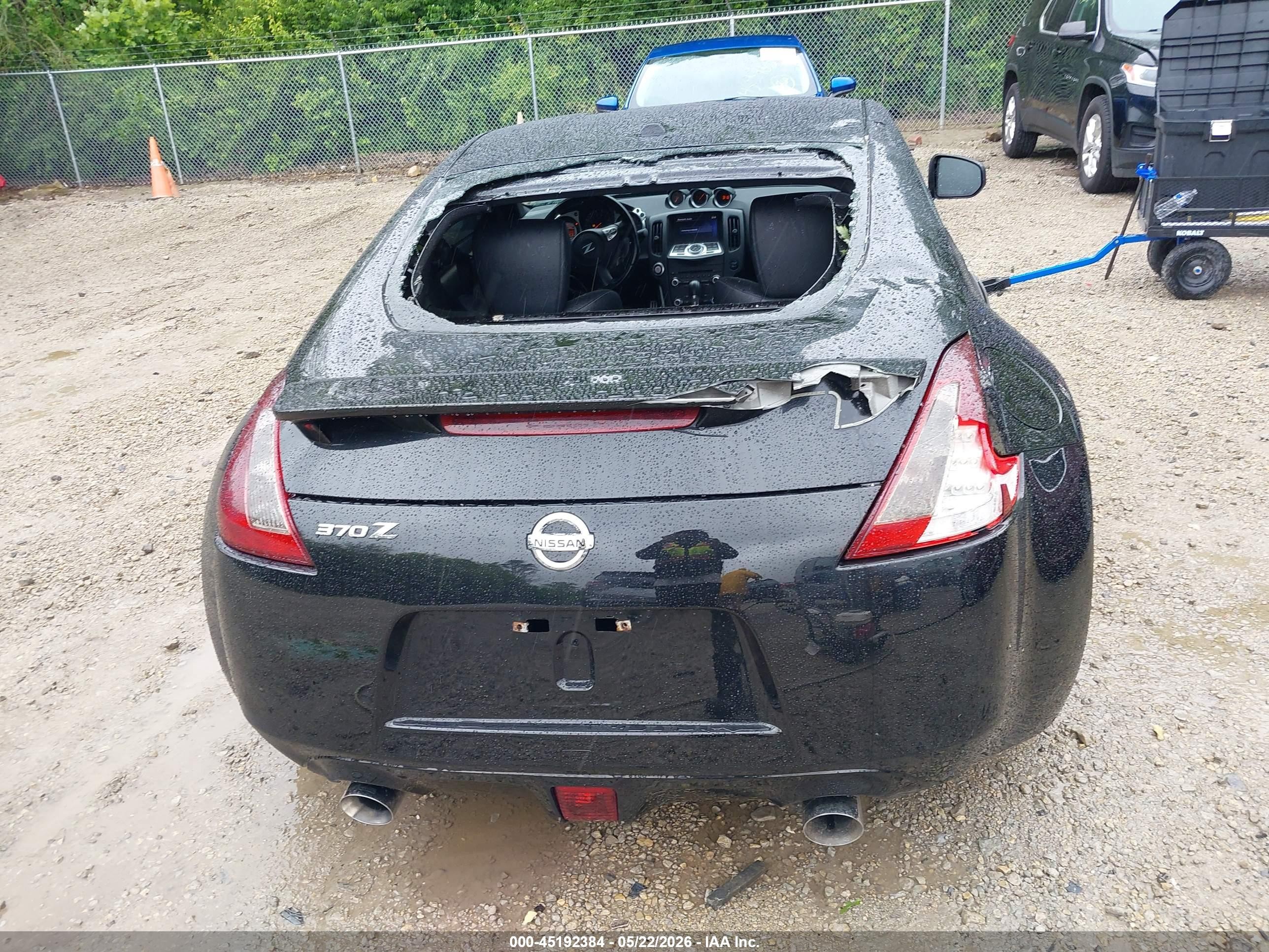 2013 Nissan 370z Nismo/touring Black vin: JN1AZ4EH7DM382741