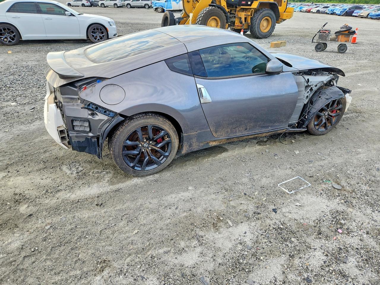 2013 Nissan 370z Base Gray vin: JN1AZ4EH7DM880048