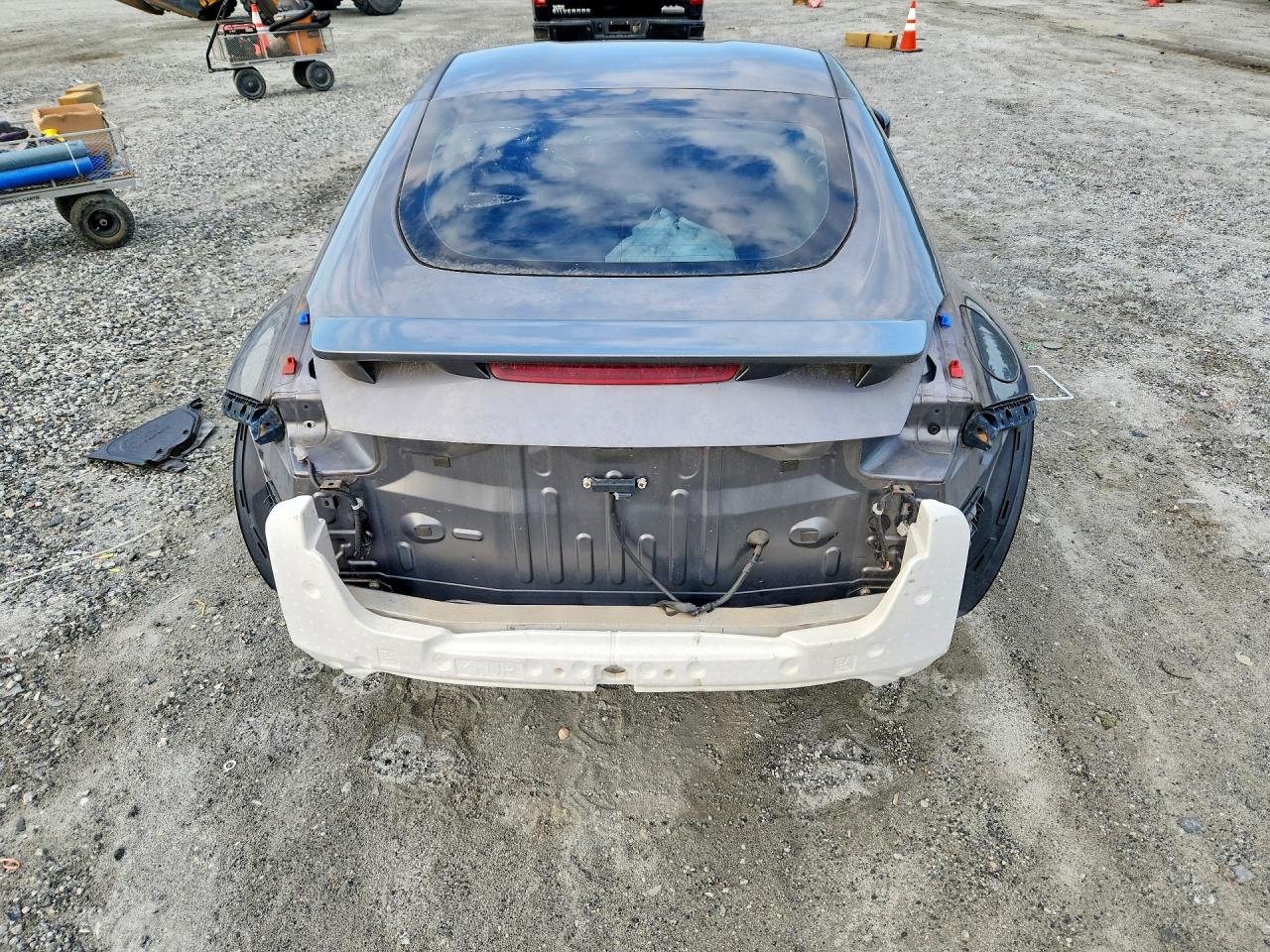 2013 Nissan 370z Base Gray vin: JN1AZ4EH7DM880048