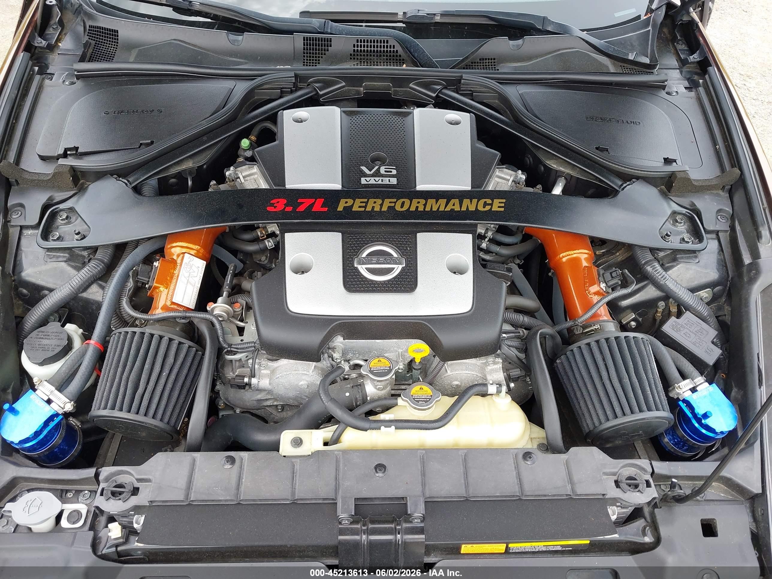 2013 Nissan 370z Touring Оранжевый vin: JN1AZ4EH7DM880616