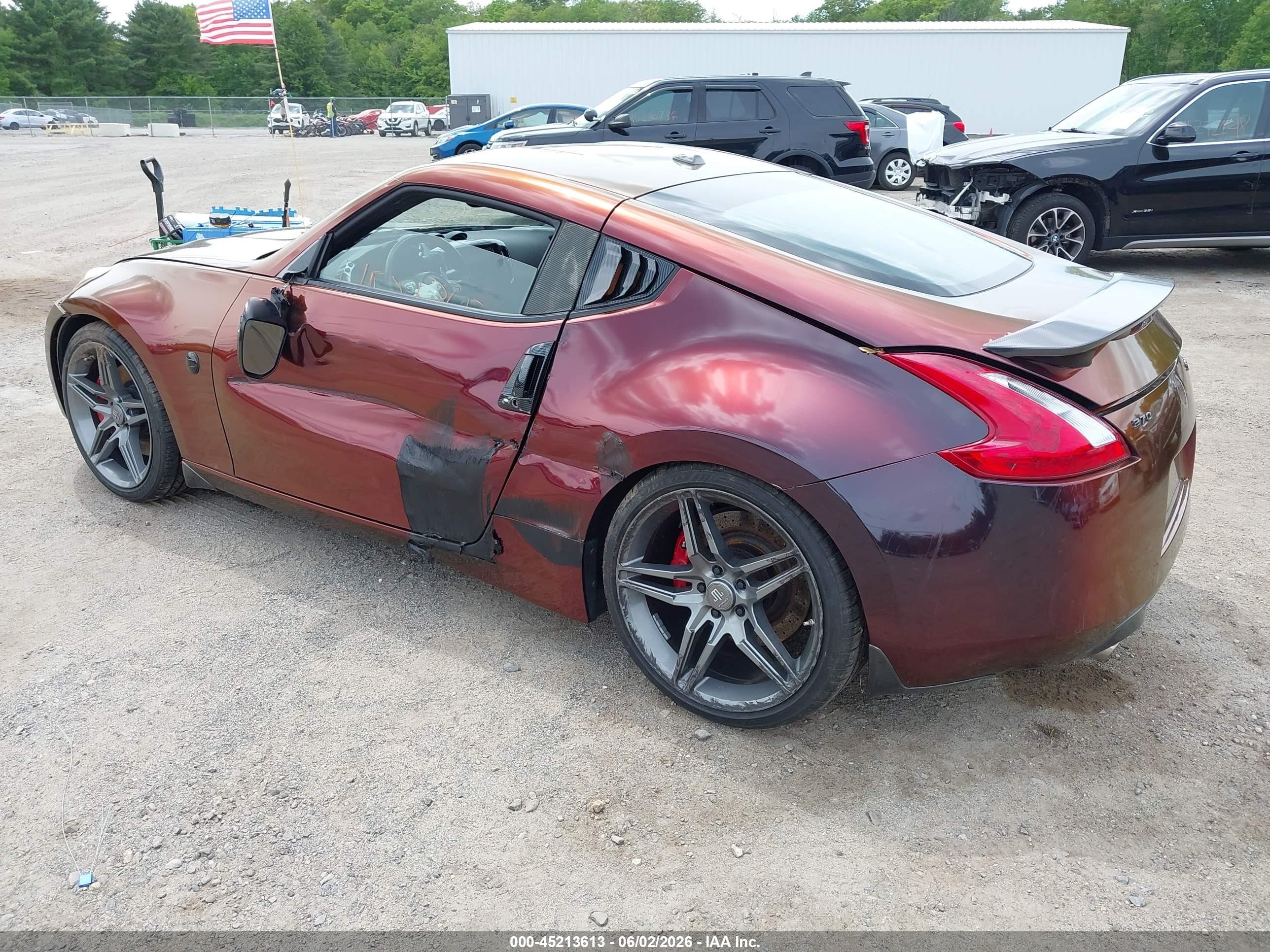 2013 Nissan 370z Touring Оранжевый vin: JN1AZ4EH7DM880616
