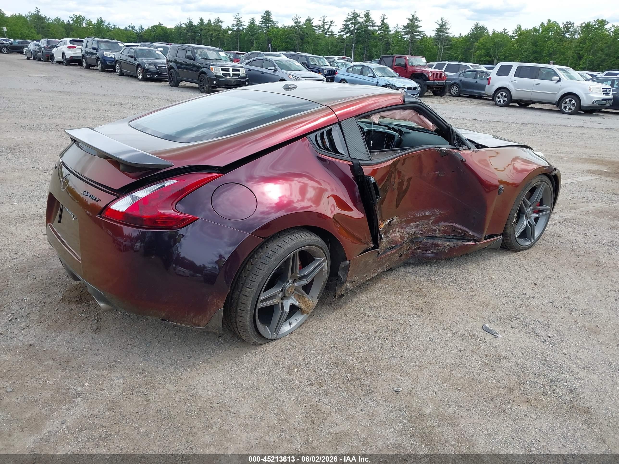 2013 Nissan 370z Touring Оранжевый vin: JN1AZ4EH7DM880616