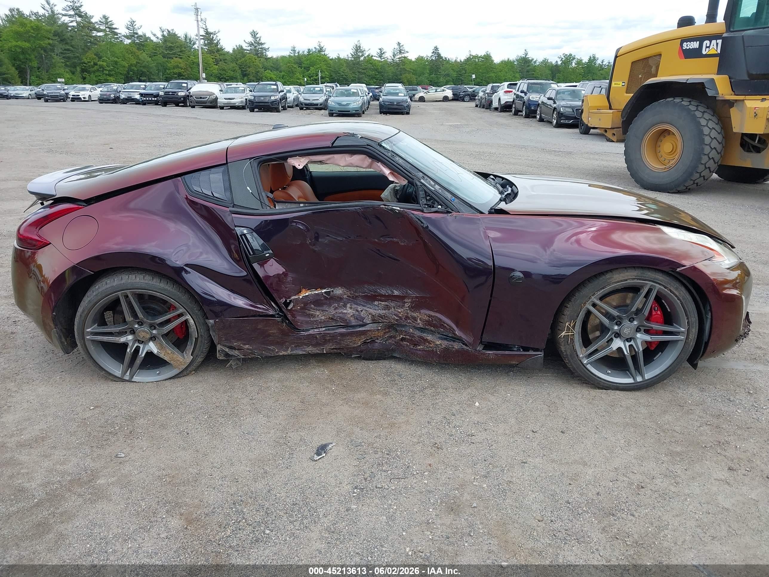 2013 Nissan 370z Touring Оранжевый vin: JN1AZ4EH7DM880616