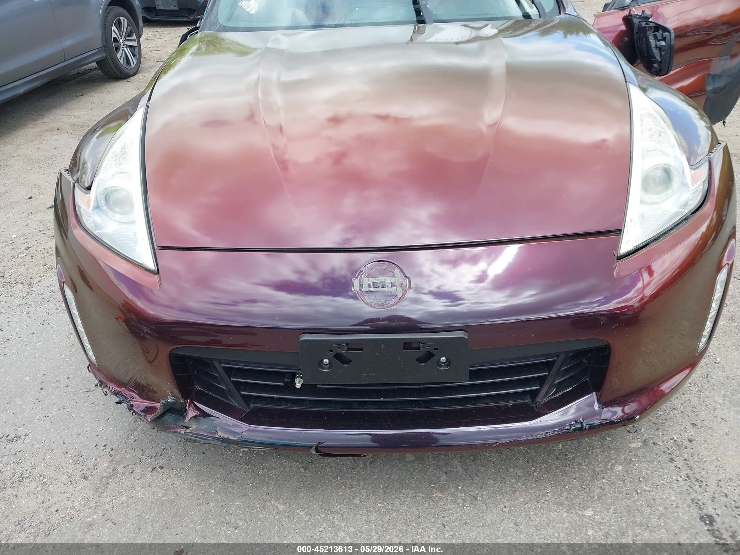2013 Nissan 370z Touring Оранжевый vin: JN1AZ4EH7DM880616