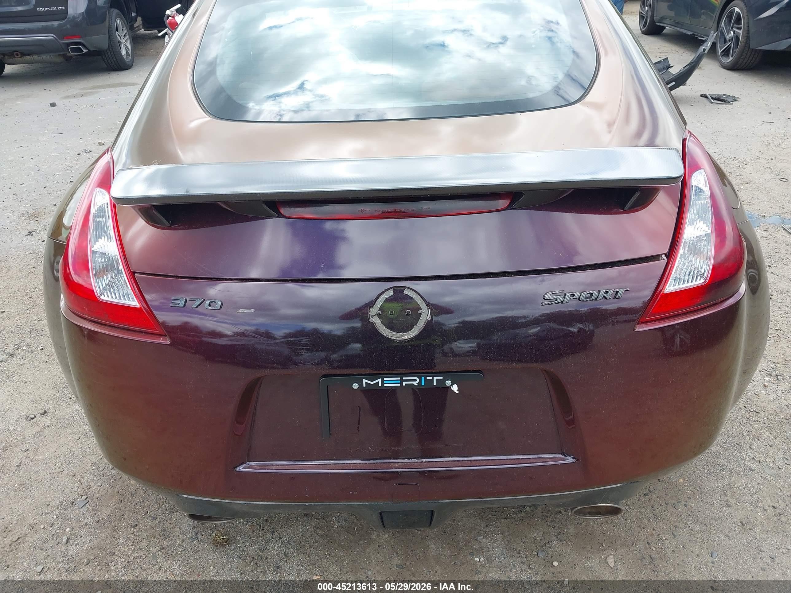 2013 Nissan 370z Touring Оранжевый vin: JN1AZ4EH7DM880616