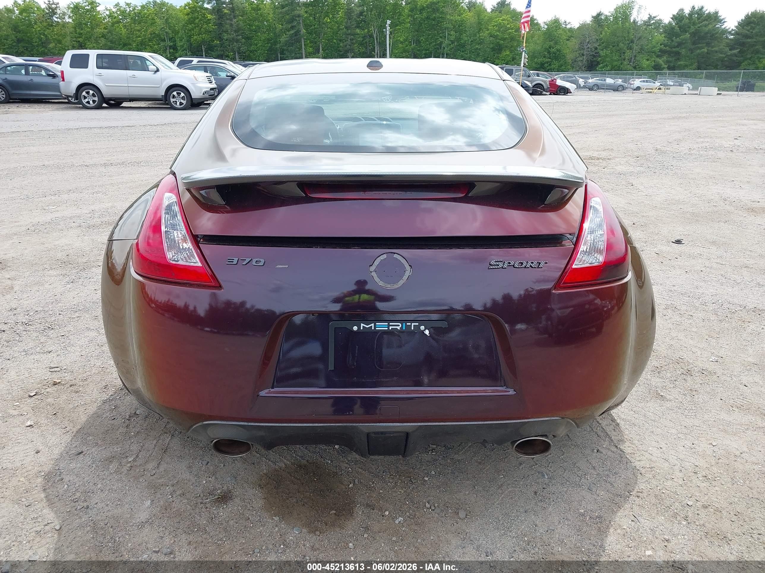 2013 Nissan 370z Touring Оранжевый vin: JN1AZ4EH7DM880616