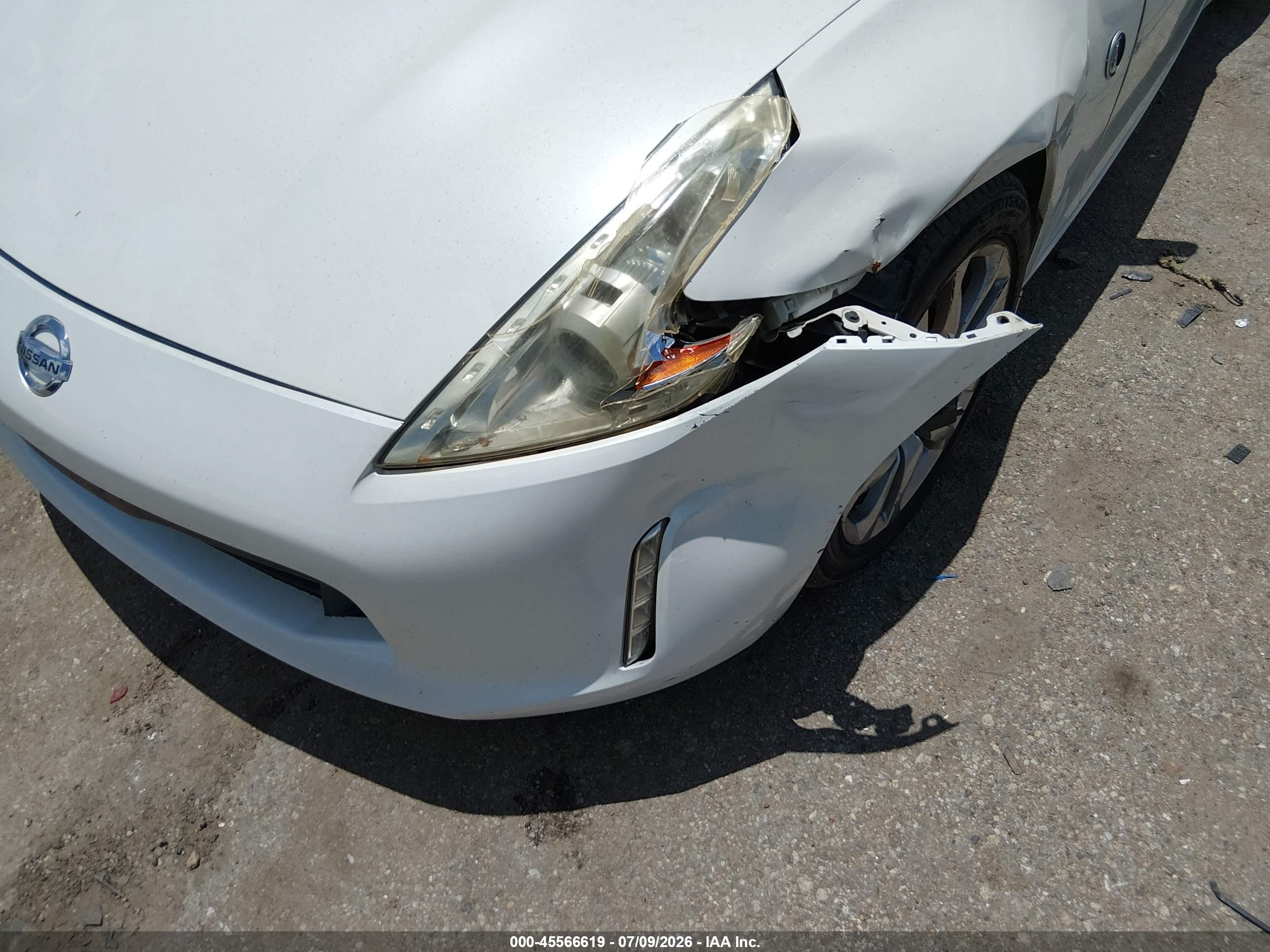2013 Nissan 370z Touring White vin: JN1AZ4EH7DM881992