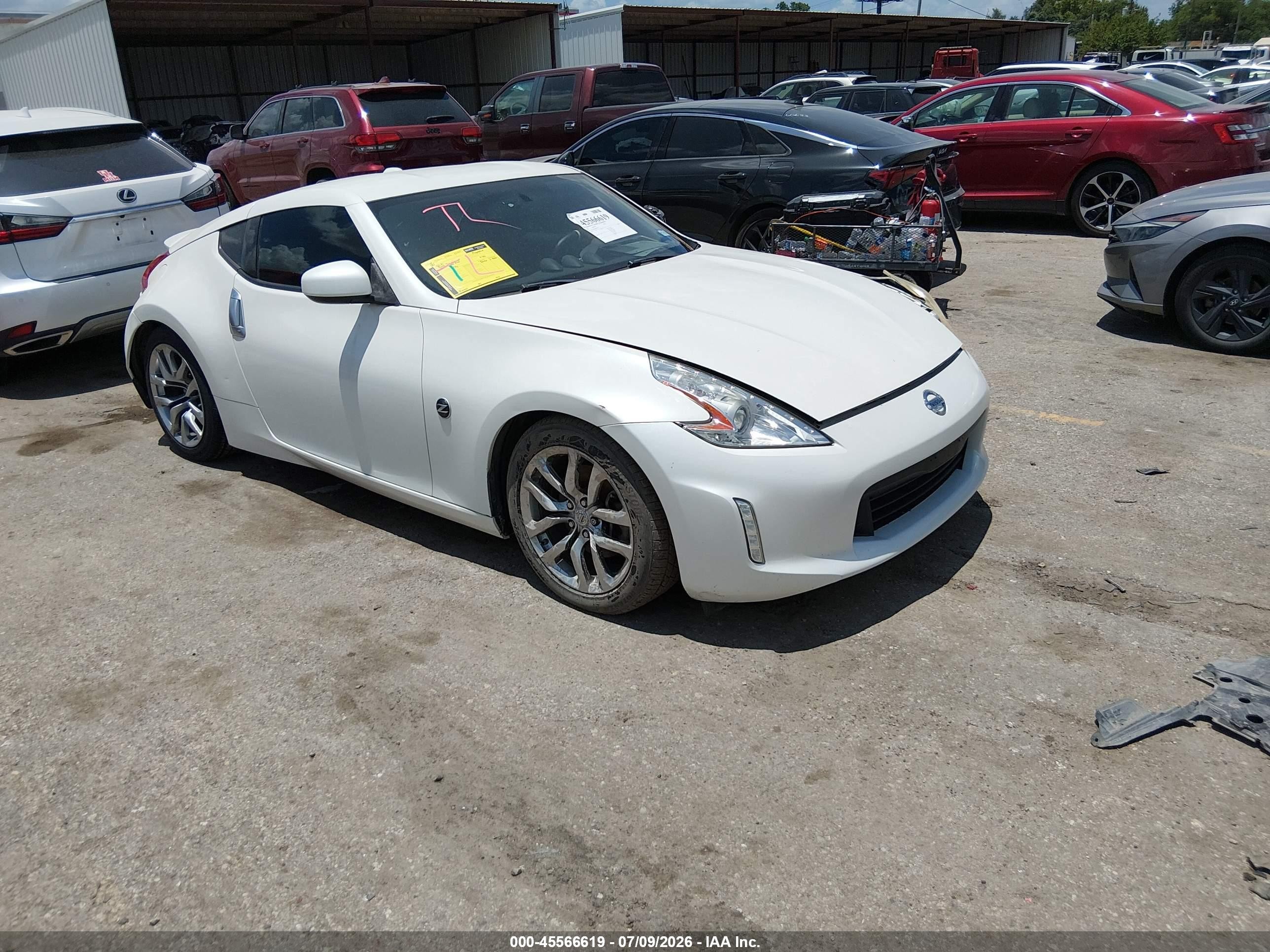 2013 Nissan 370z Touring Белый vin: JN1AZ4EH7DM881992