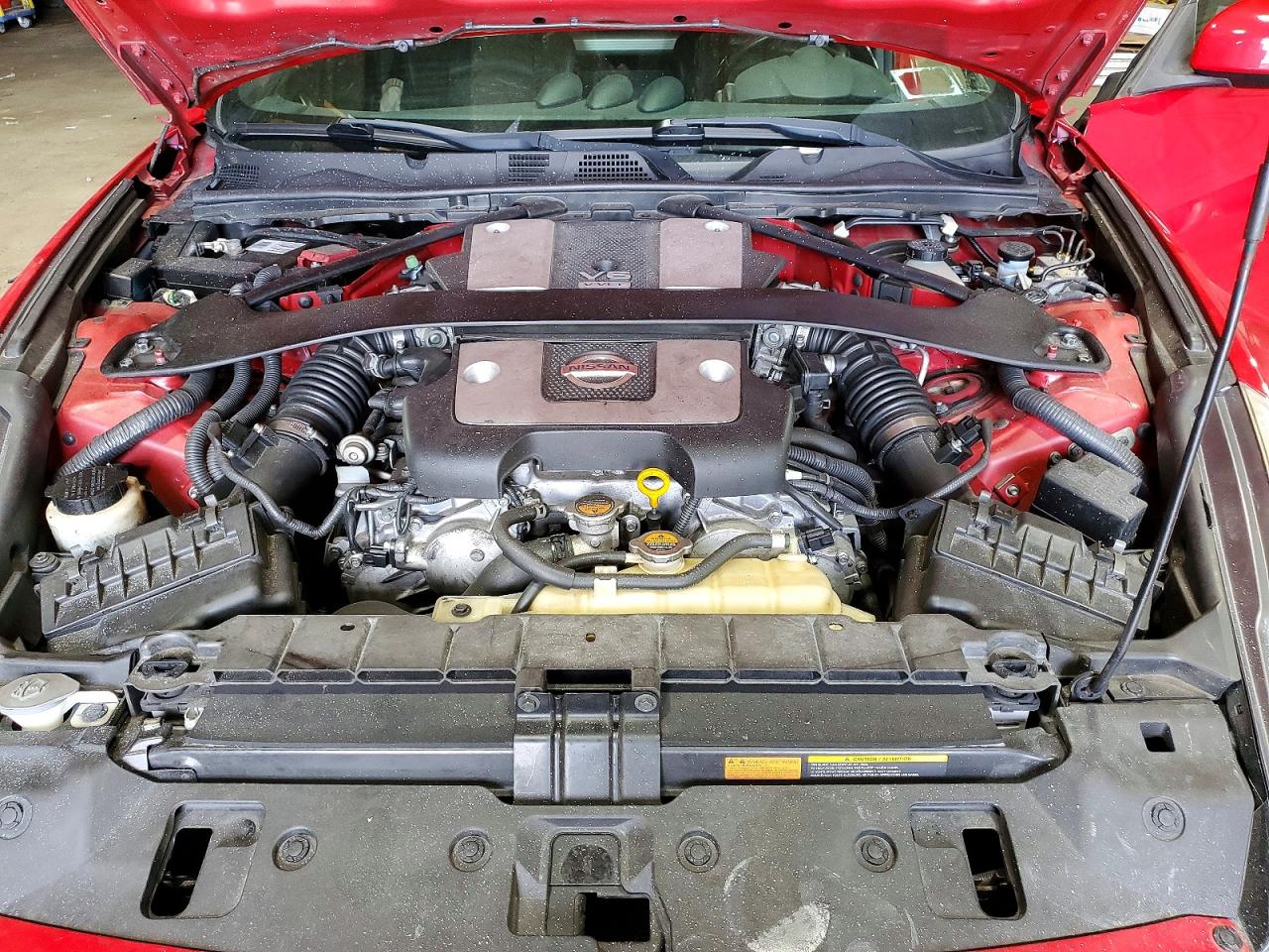 2014 Nissan 370z Touring Red vin: JN1AZ4EH7EM633307