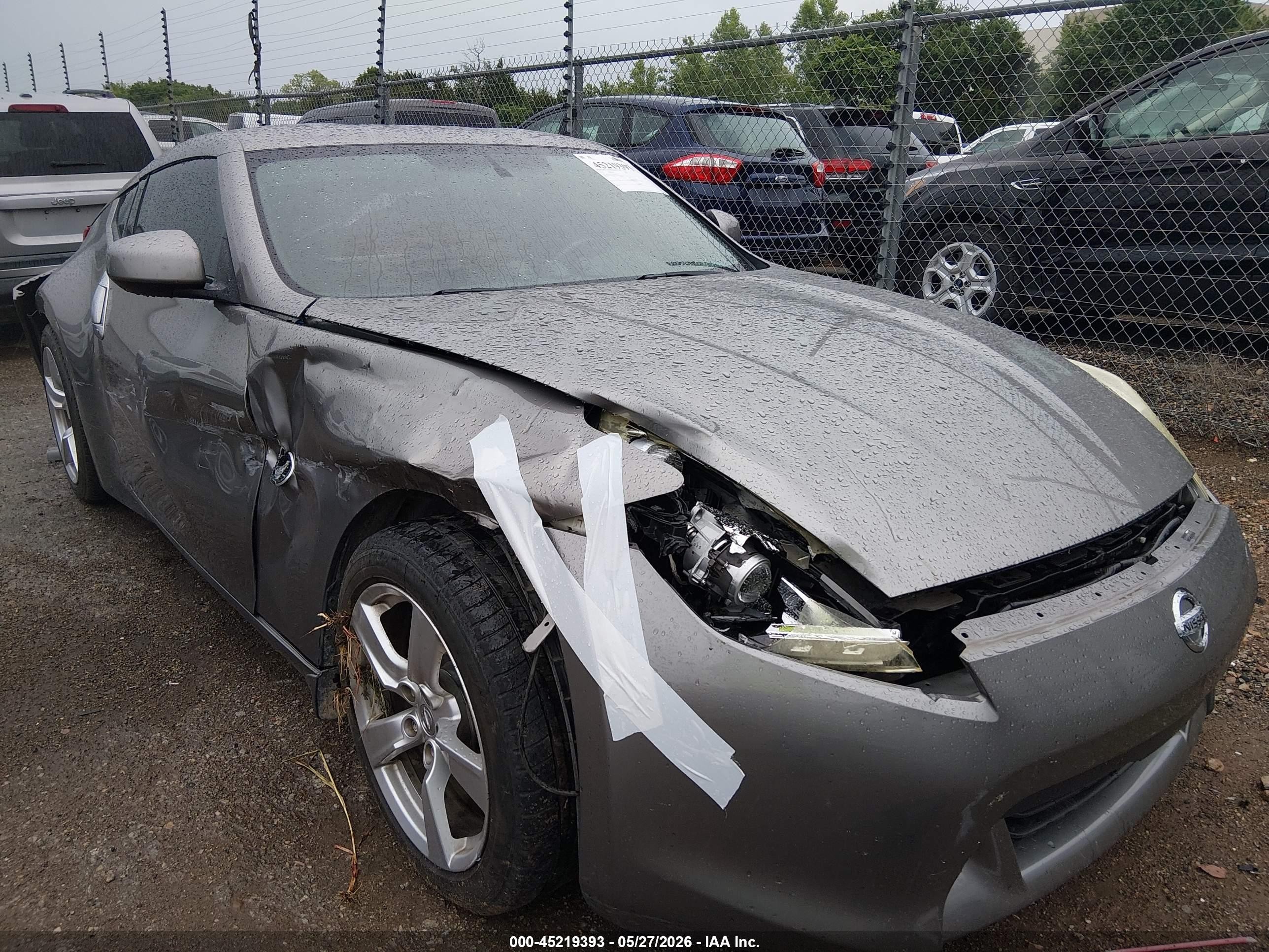 2010 Nissan 370z Touring Silver vin: JN1AZ4EH8AM503112