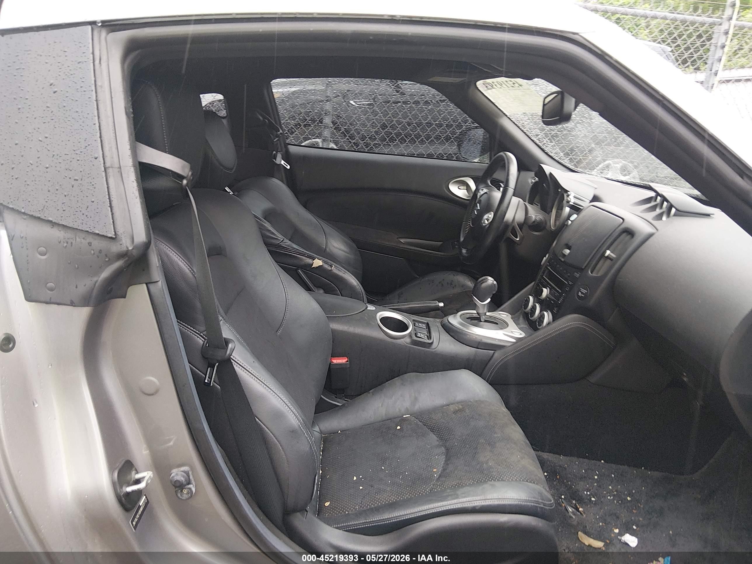 2010 Nissan 370z Touring Silver vin: JN1AZ4EH8AM503112