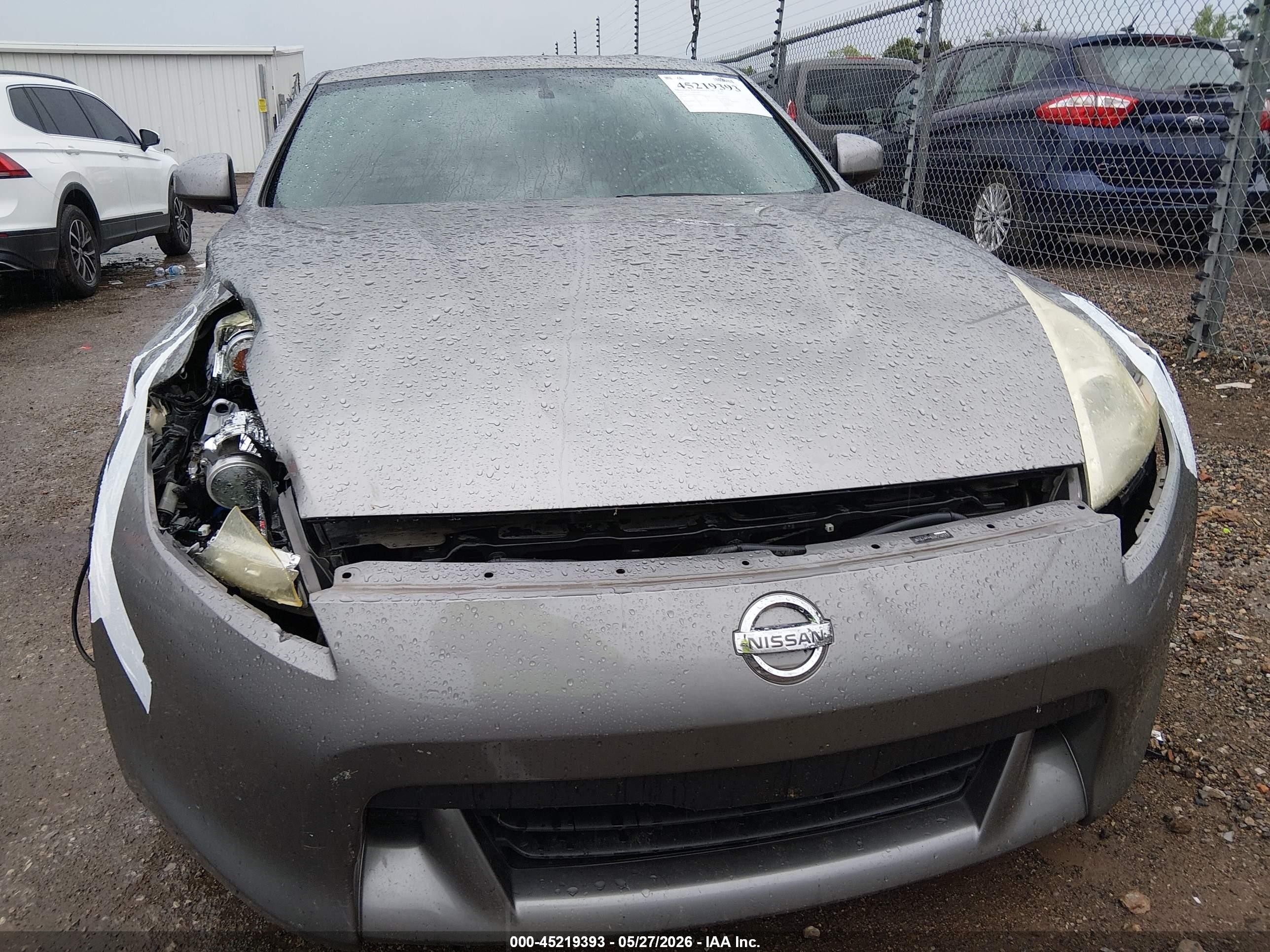 2010 Nissan 370z Touring Silver vin: JN1AZ4EH8AM503112