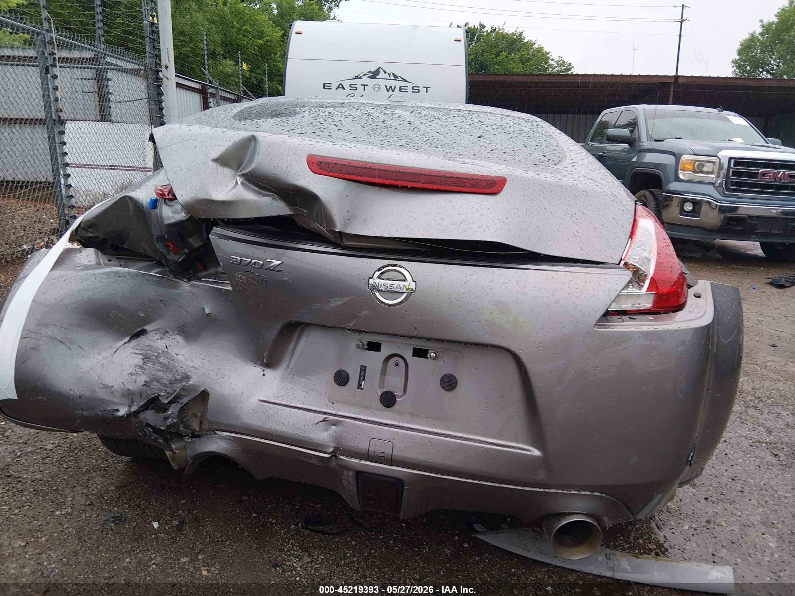 2010 Nissan 370z Touring Silver vin: JN1AZ4EH8AM503112