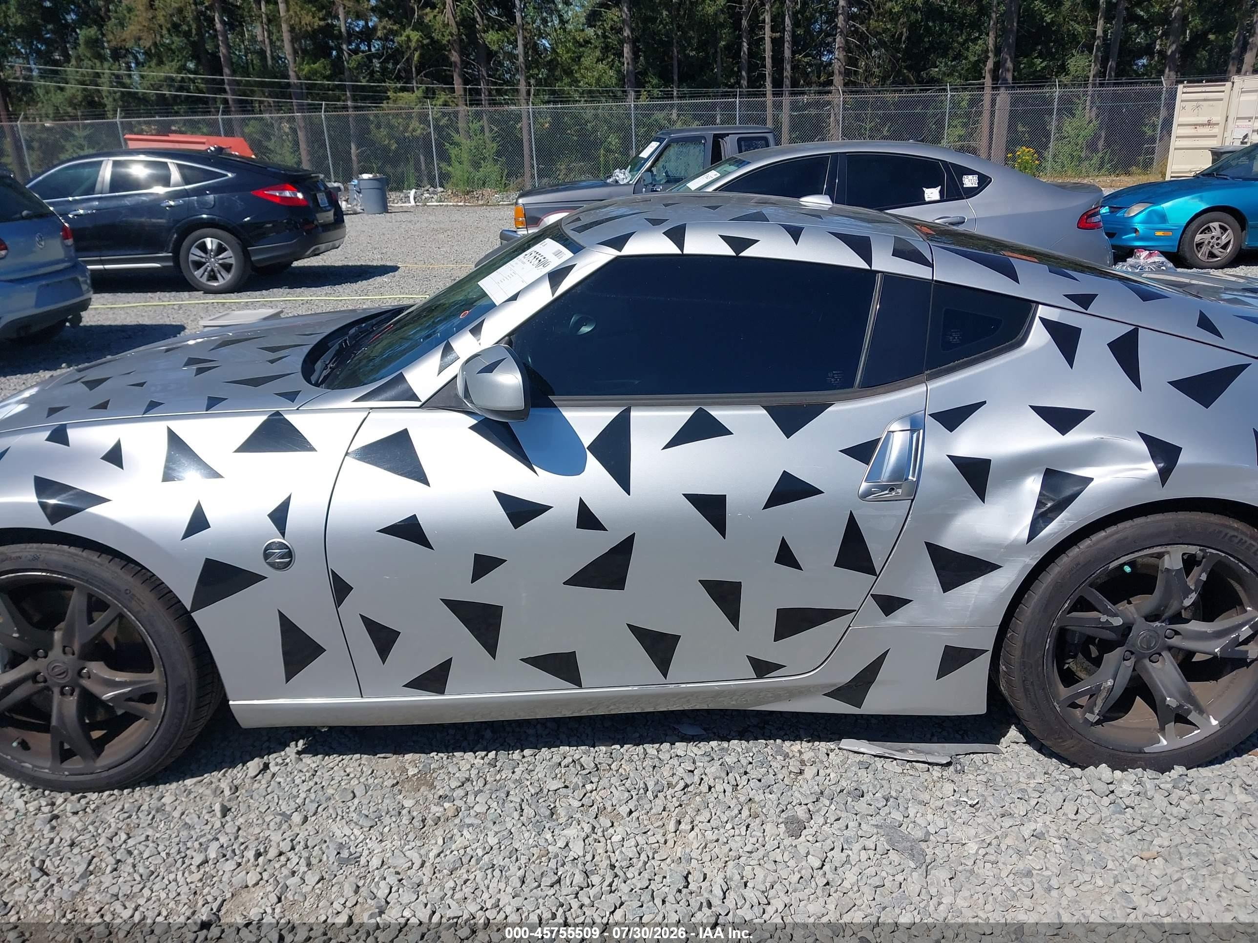 2010 Nissan 370z Touring Серебряный vin: JN1AZ4EH8AM505832
