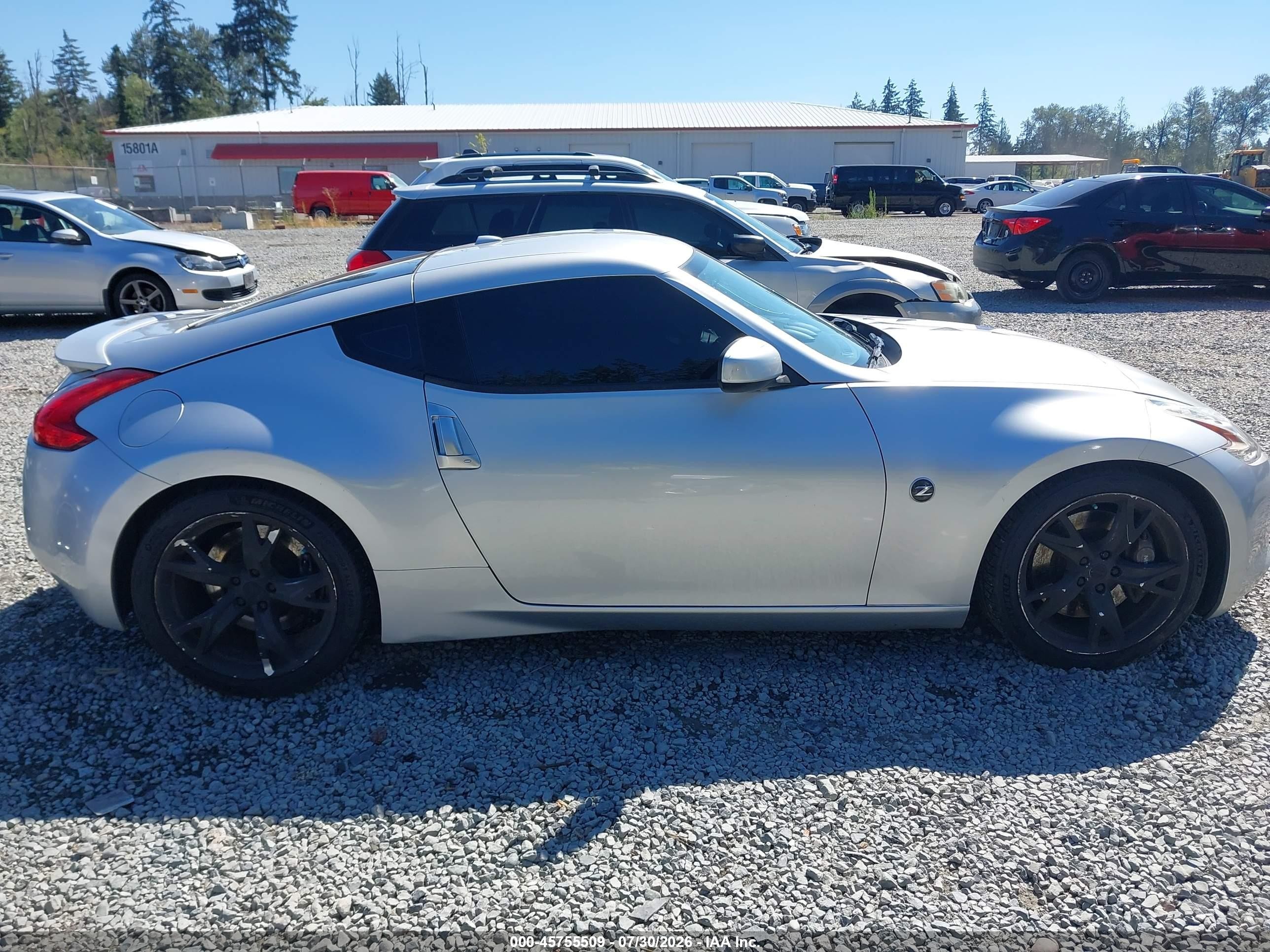 2010 Nissan 370z Touring Серебряный vin: JN1AZ4EH8AM505832