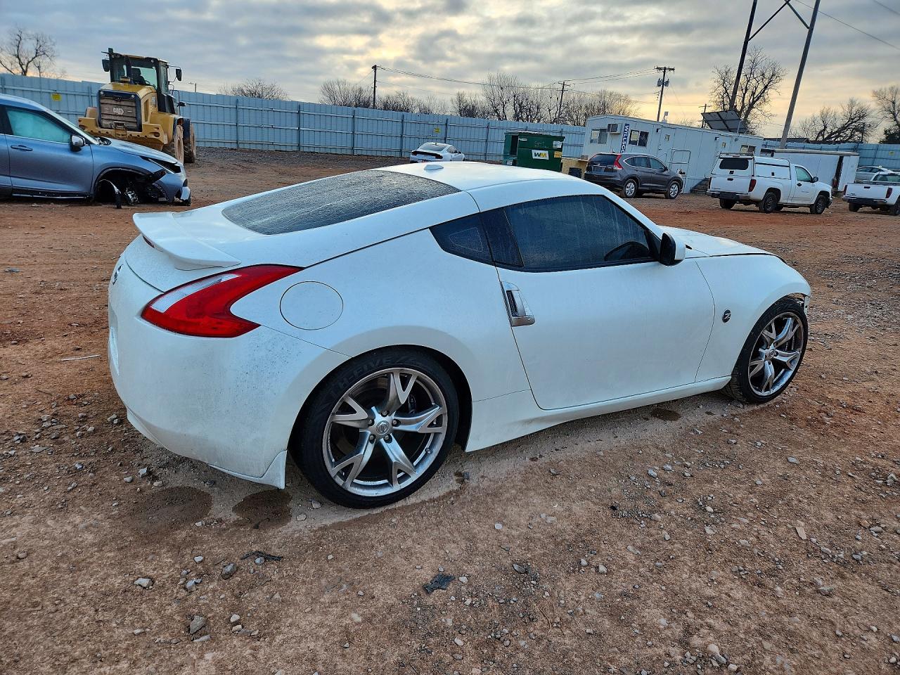 2012 Nissan 370z Base White vin: JN1AZ4EH8CM564334