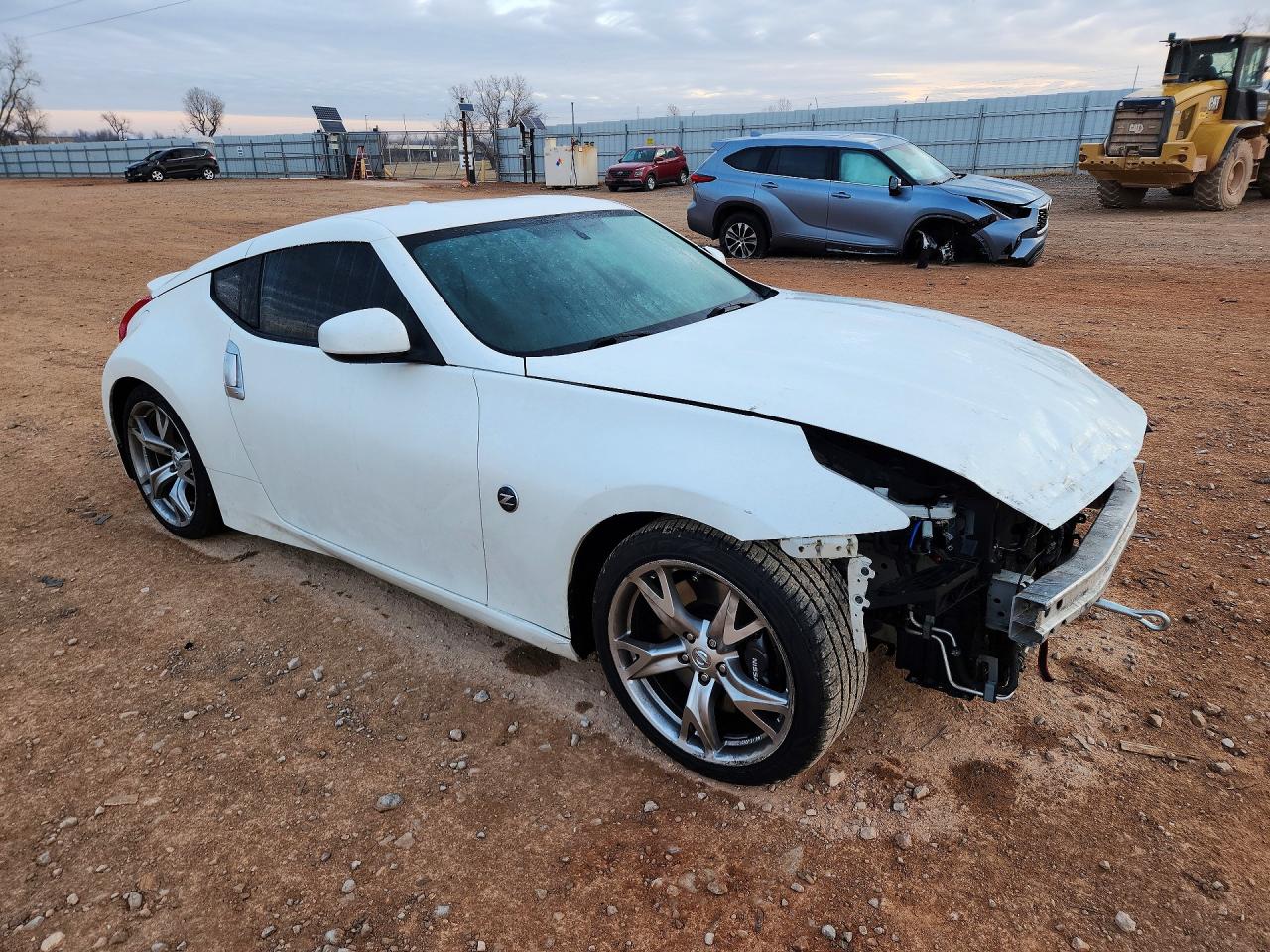 2012 Nissan 370z Base White vin: JN1AZ4EH8CM564334