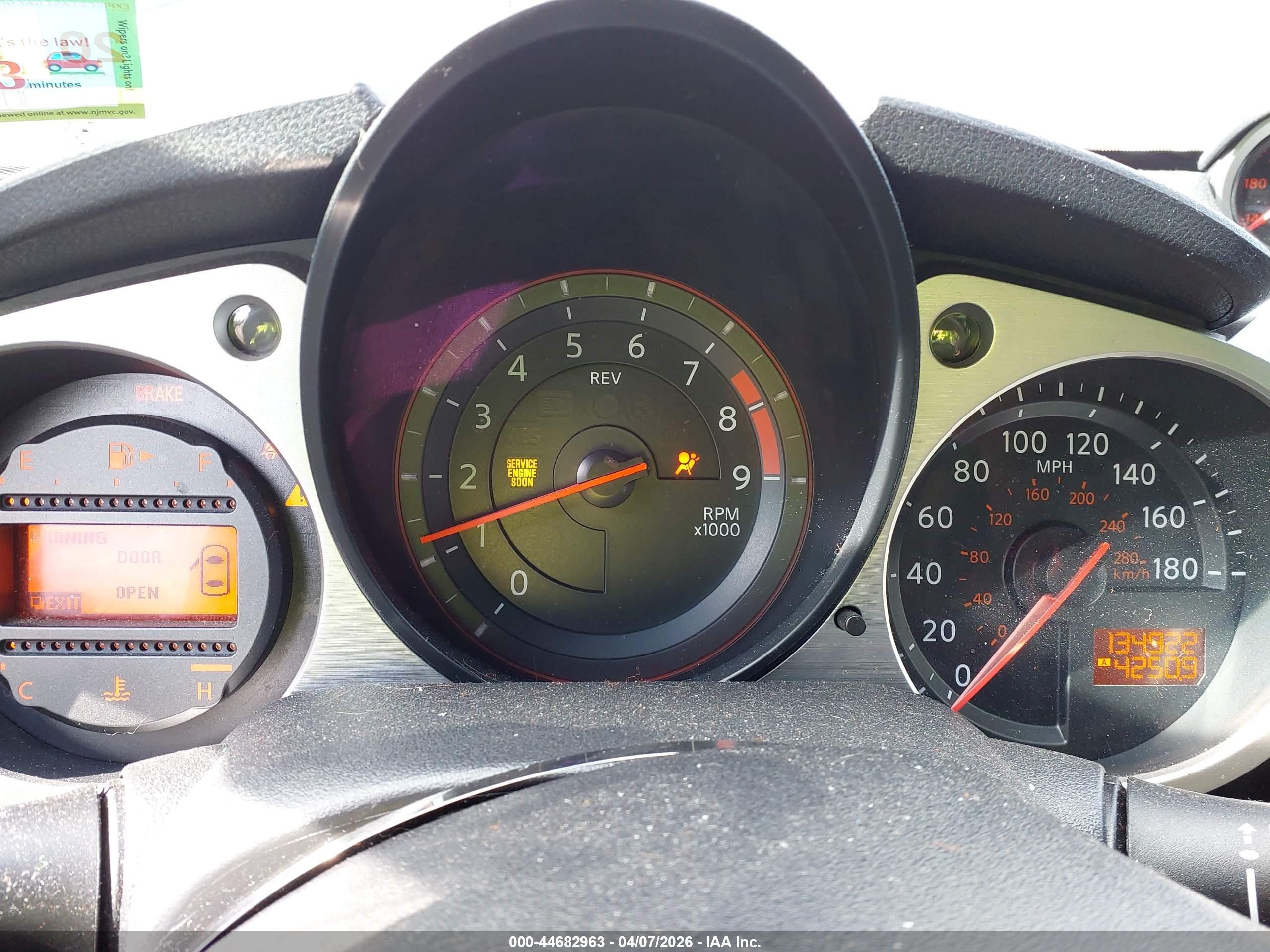 2013 Nissan 370z   Black vin: JN1AZ4EH8DM881967