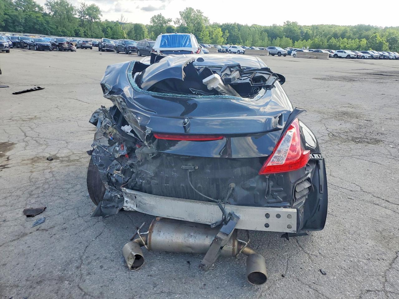 2014 Nissan 370z Base Black vin: JN1AZ4EH8EM630657