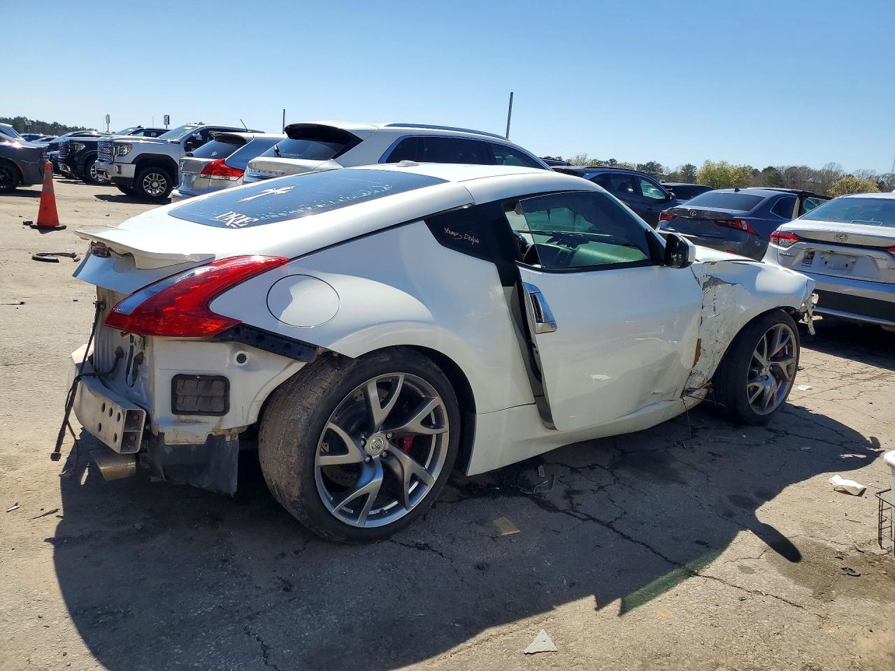 2014 Nissan 370z Touring White vin: JN1AZ4EH8EM633879
