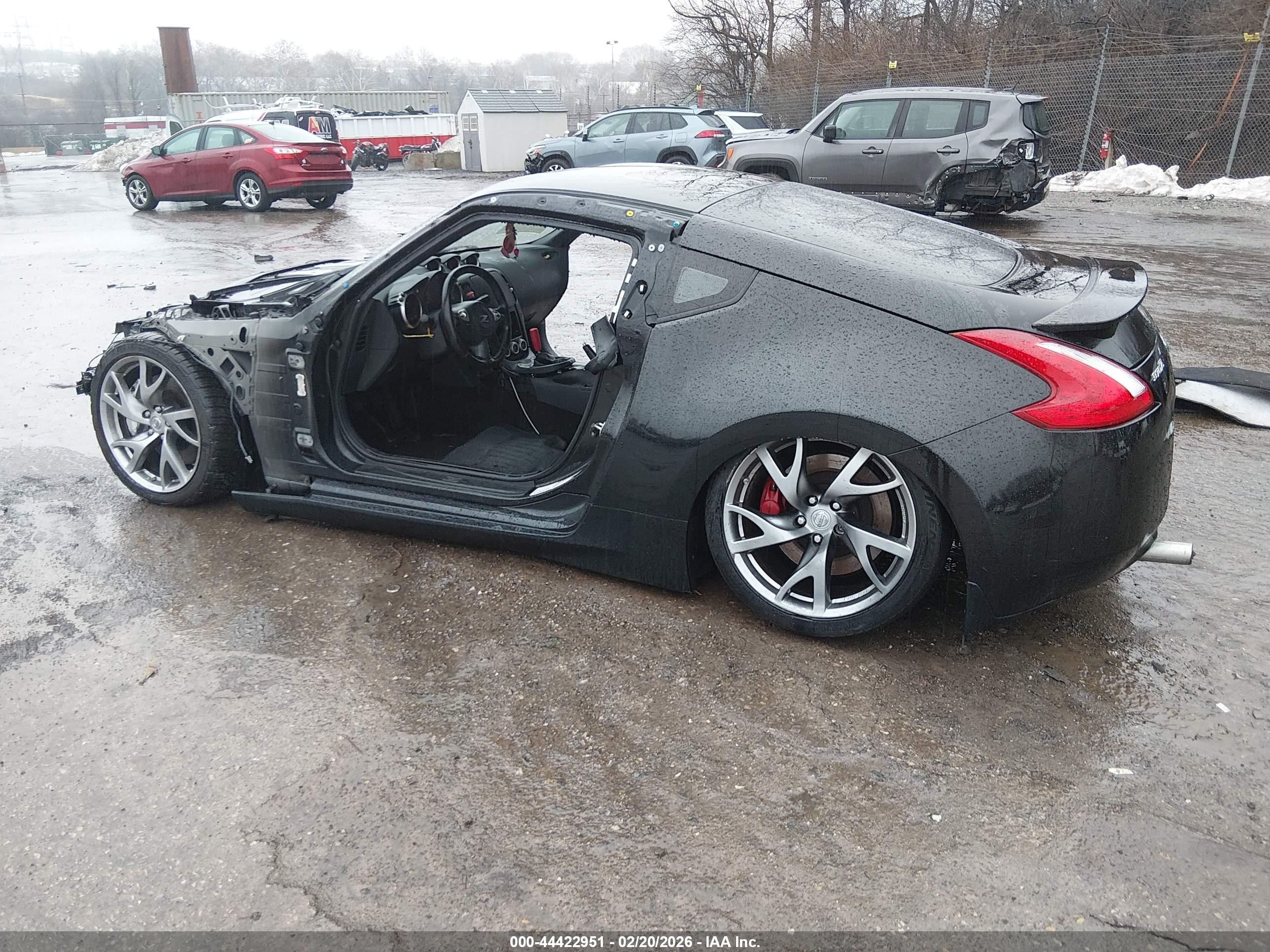 2014 Nissan 370z   Black vin: JN1AZ4EH8EM637124